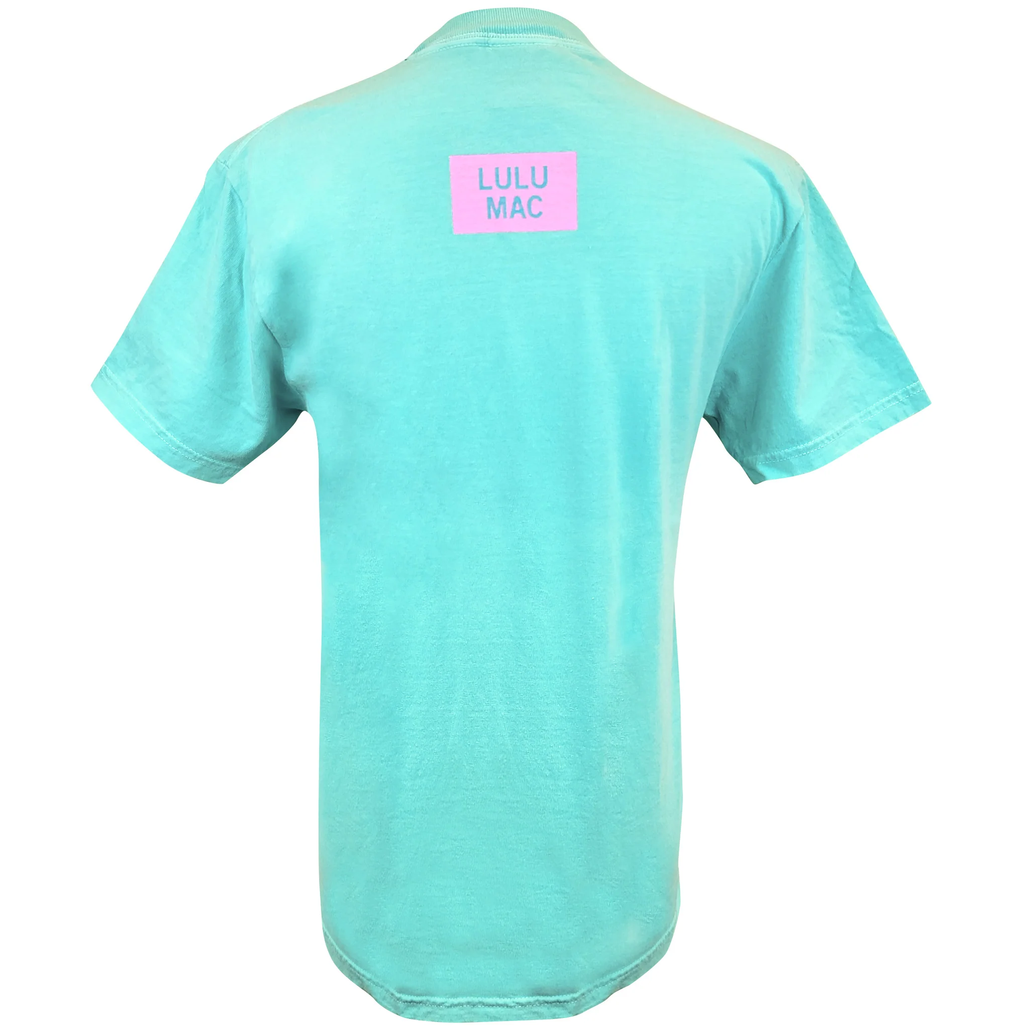 Lulu Mac Polka Dot Fill Short Sleeve T-Shirt in Chalky Mint - Image 3