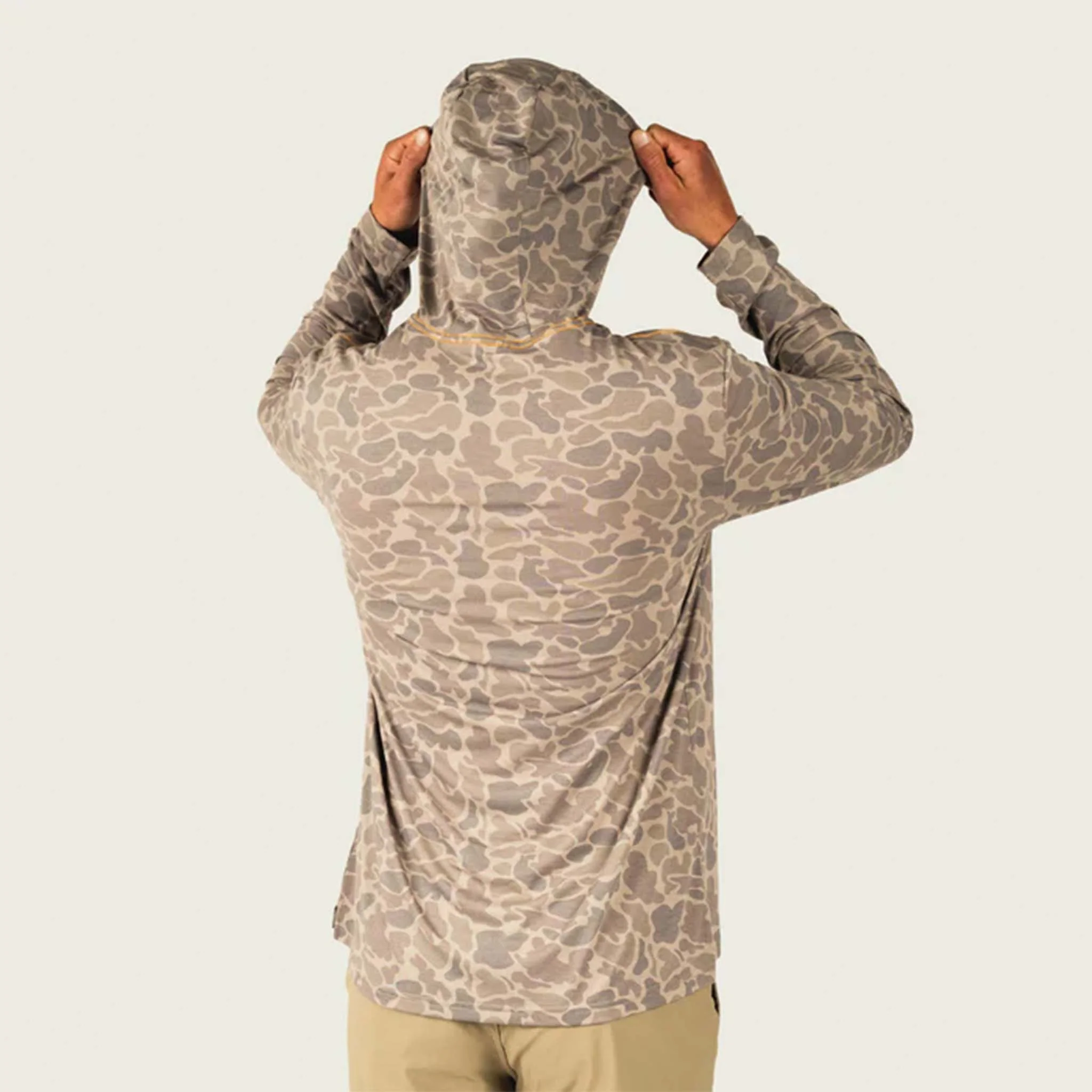 Buxton Tech Men's Hoodie in Camo - Image 4