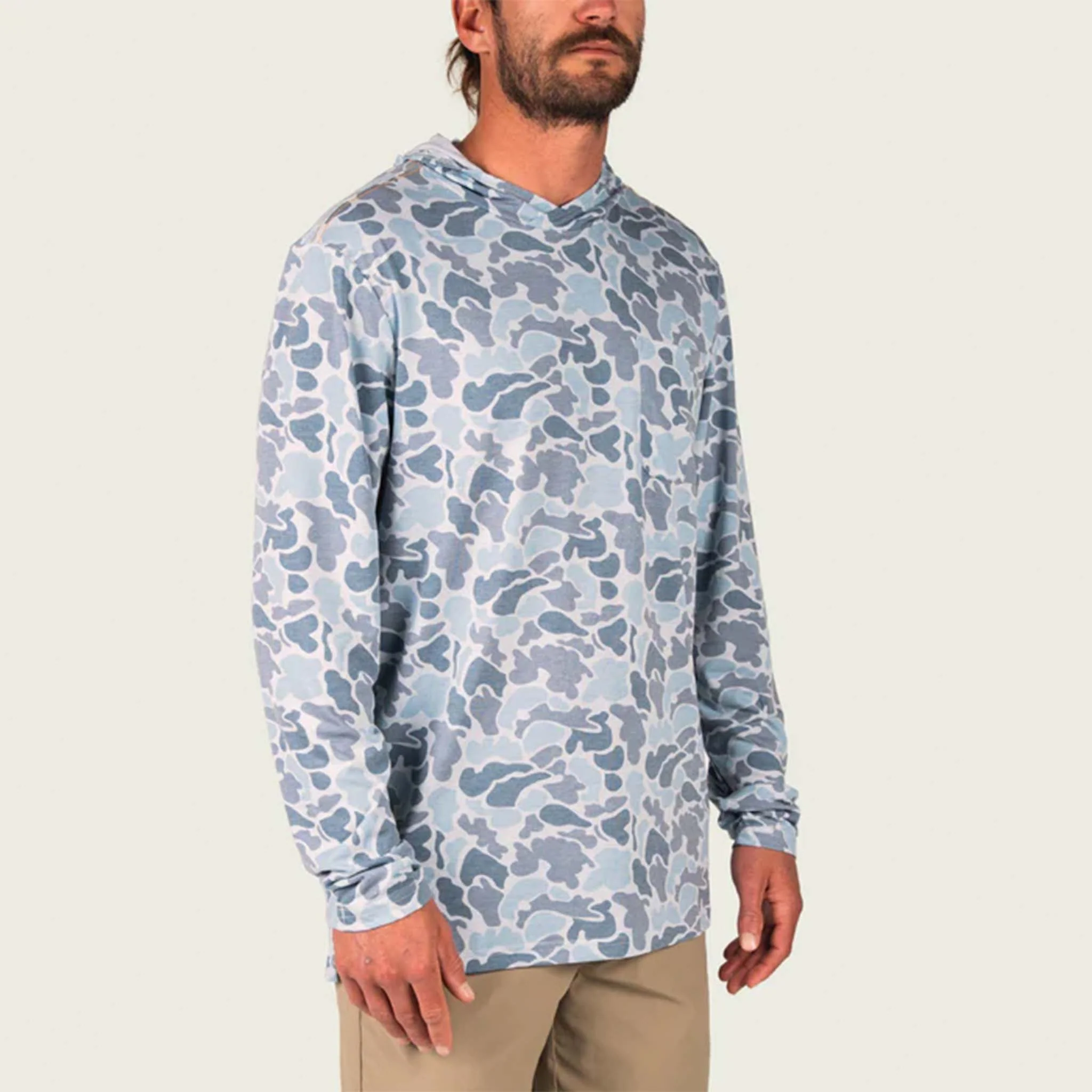 Buxton Tech Men's Hoodie in Camo - Image 7