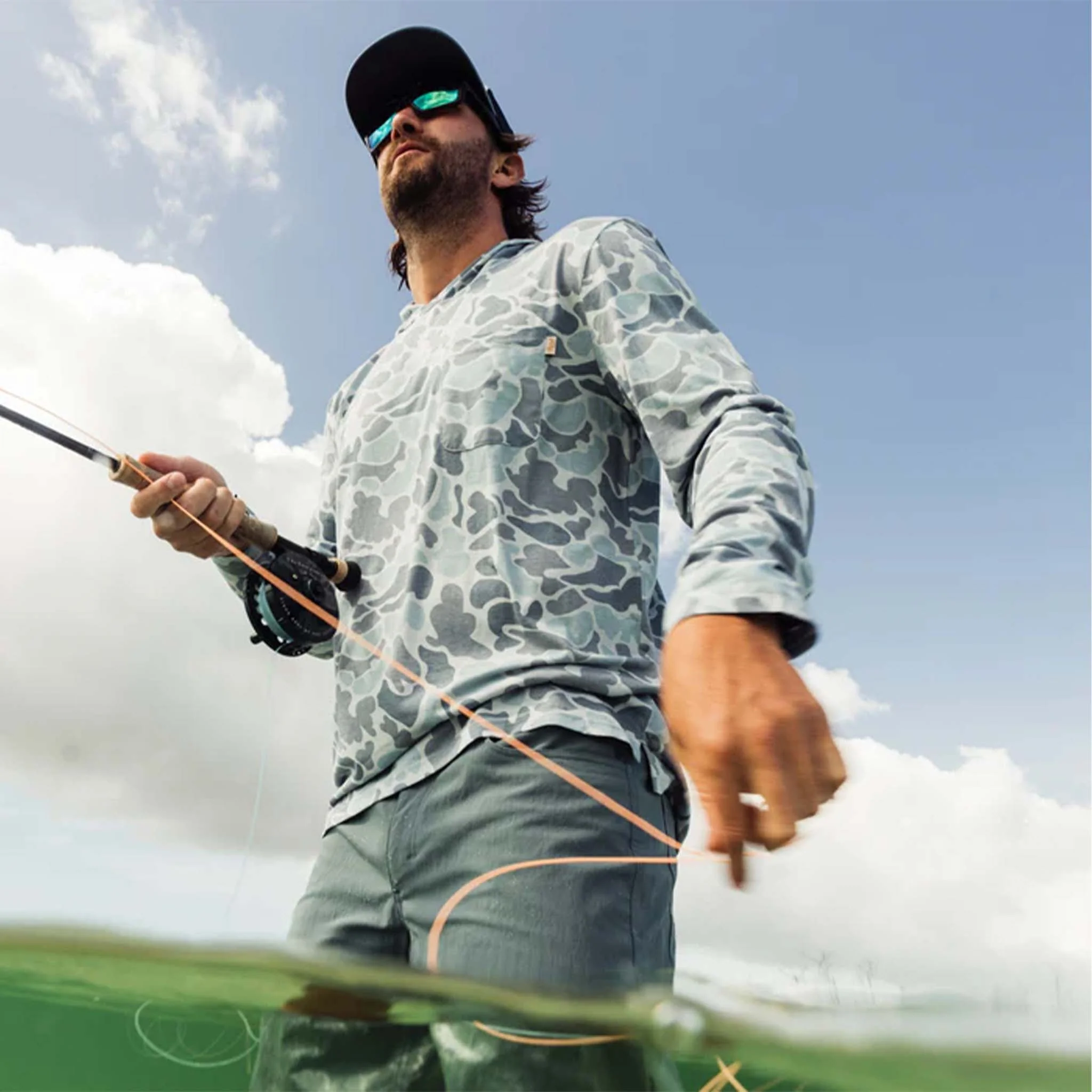 Buxton Tech Men's Hoodie in Camo - Image 9