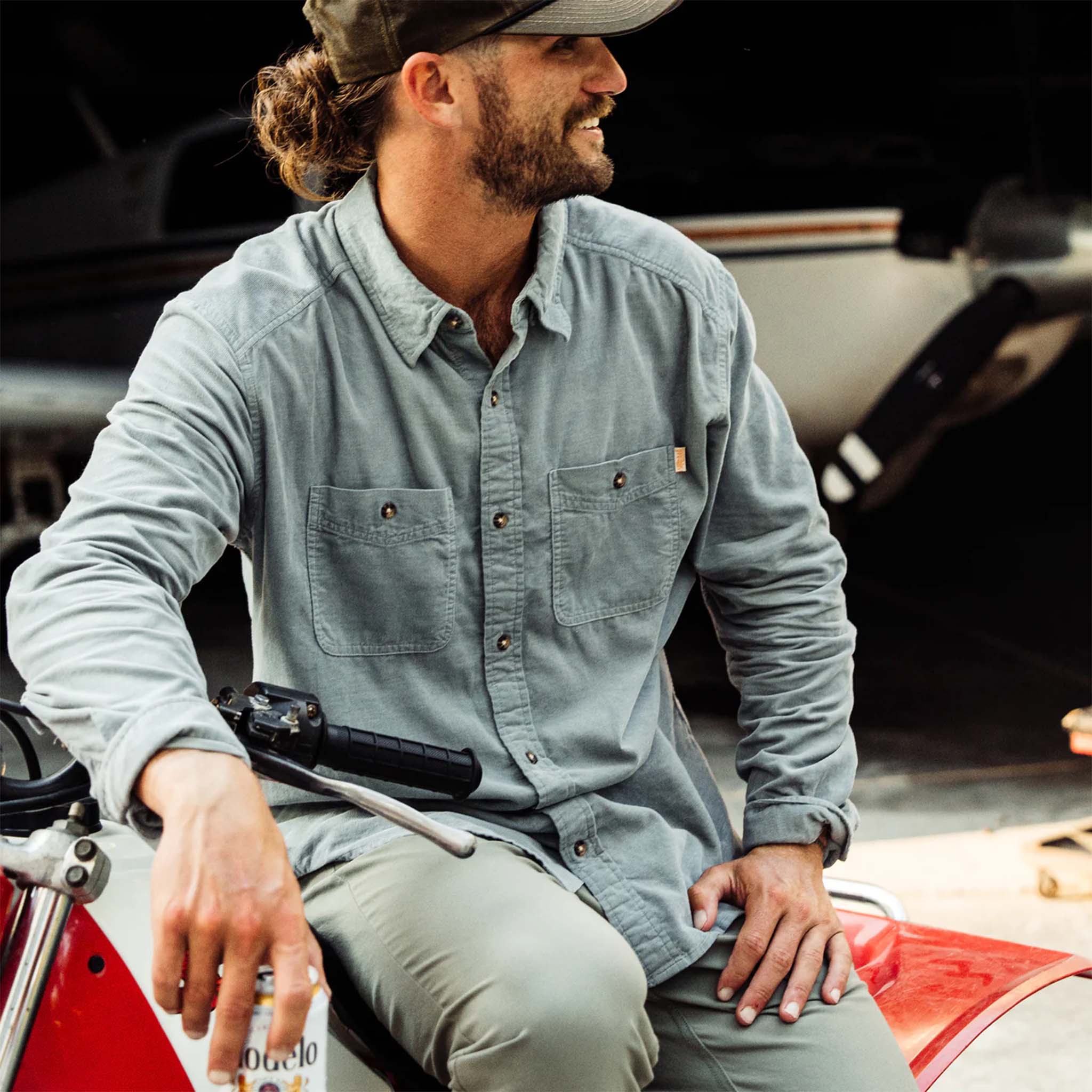 Men's Cody Corduroy Button Down Shirt - Image 9
