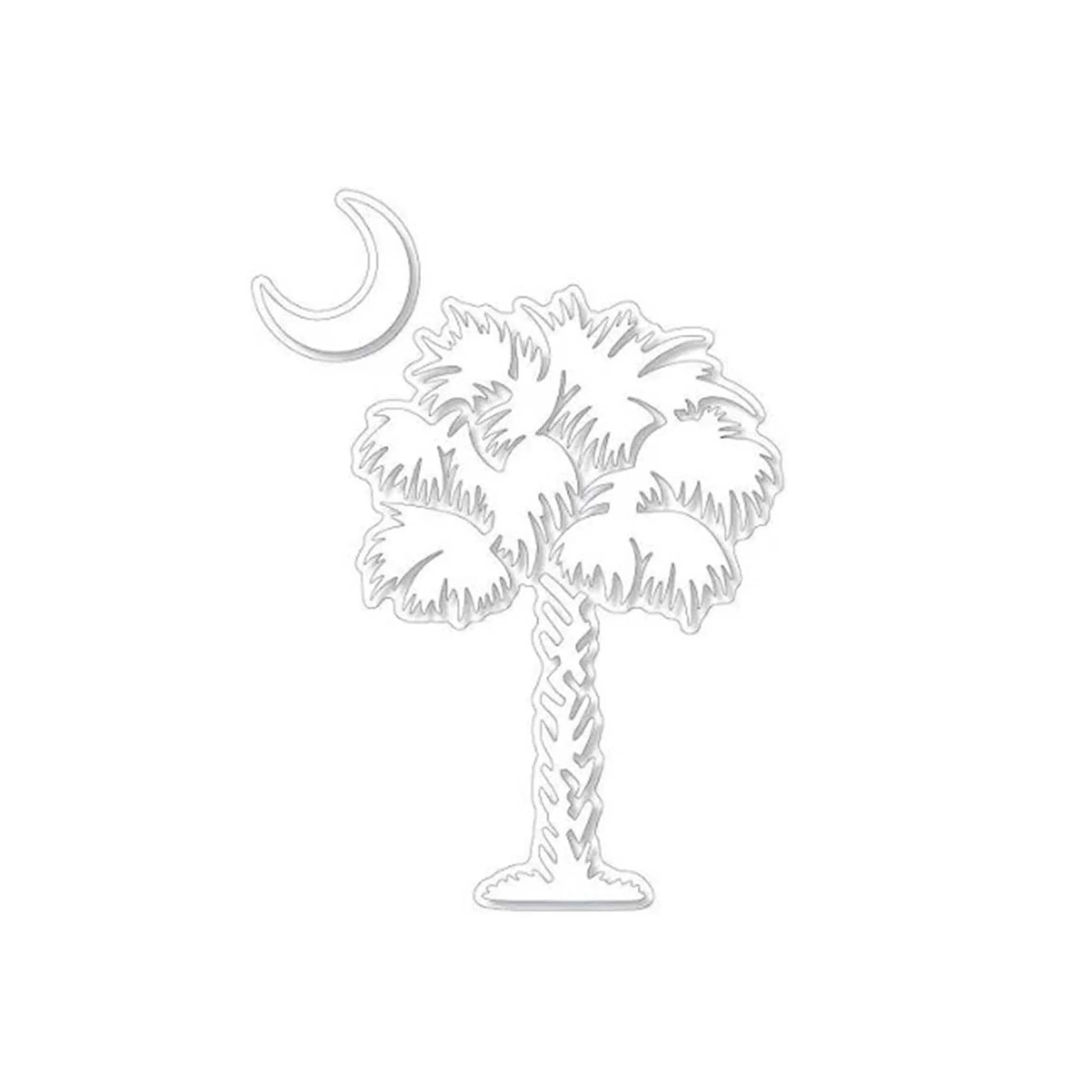 Palmetto Tree Mini 2 inch Decal - Image 5