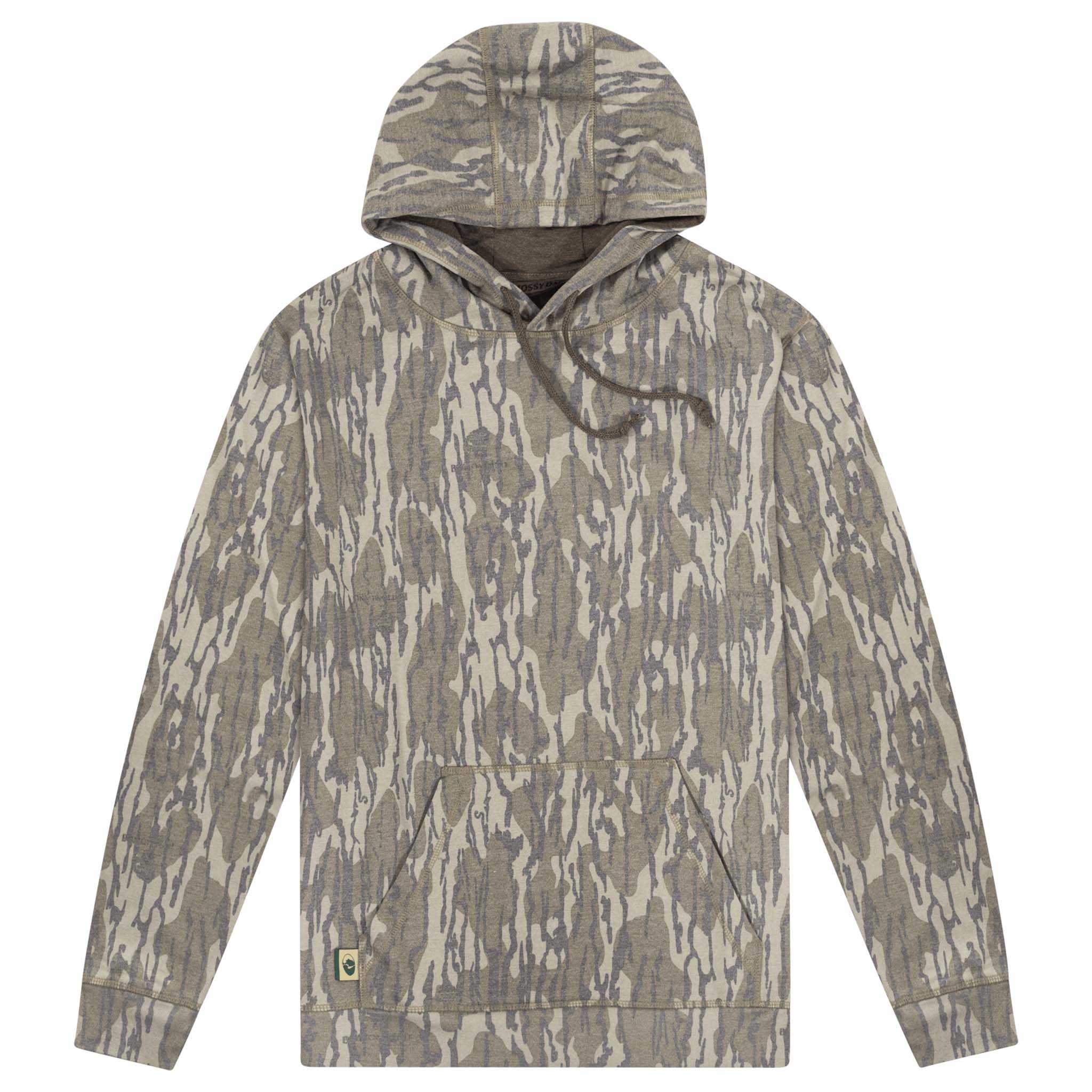 Mossy Oak Washed Out Tri-Blend Hoodie in Bottomland