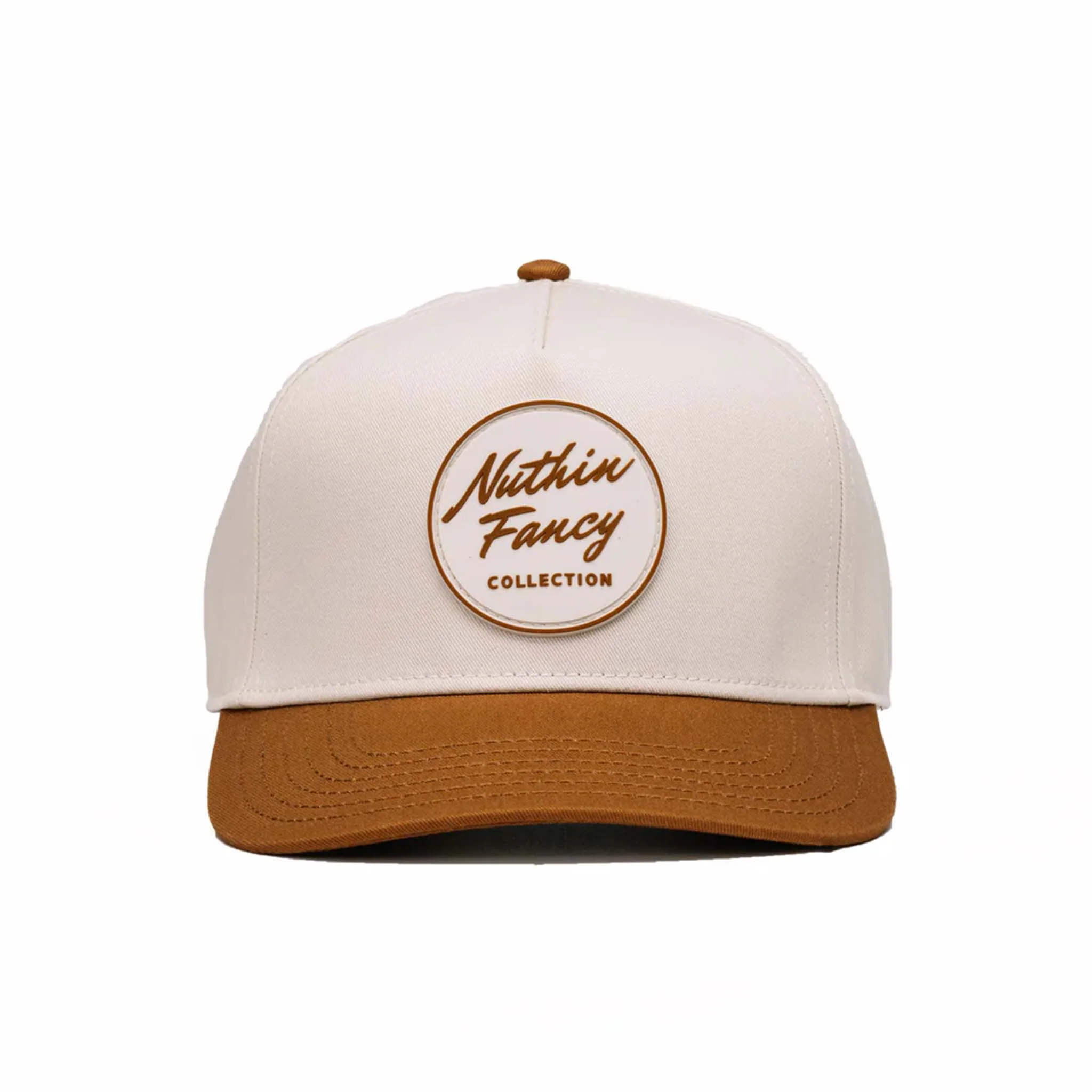 Rust and White 2-Tone Trucker Hat - Image 2