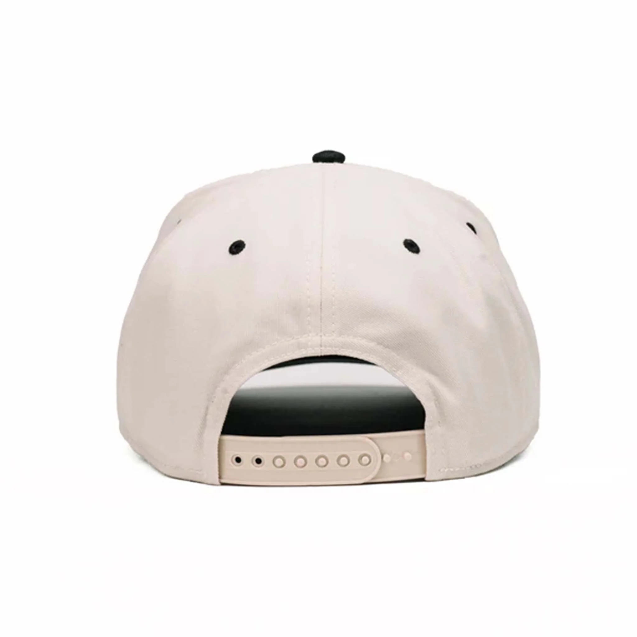 Comus Two Toned Trucker Hat in White and Black - Image 4