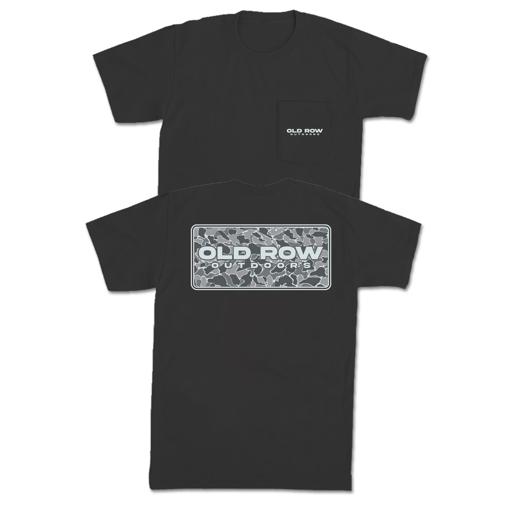Camo Badge Short Sleeve Pocket T-Shirt