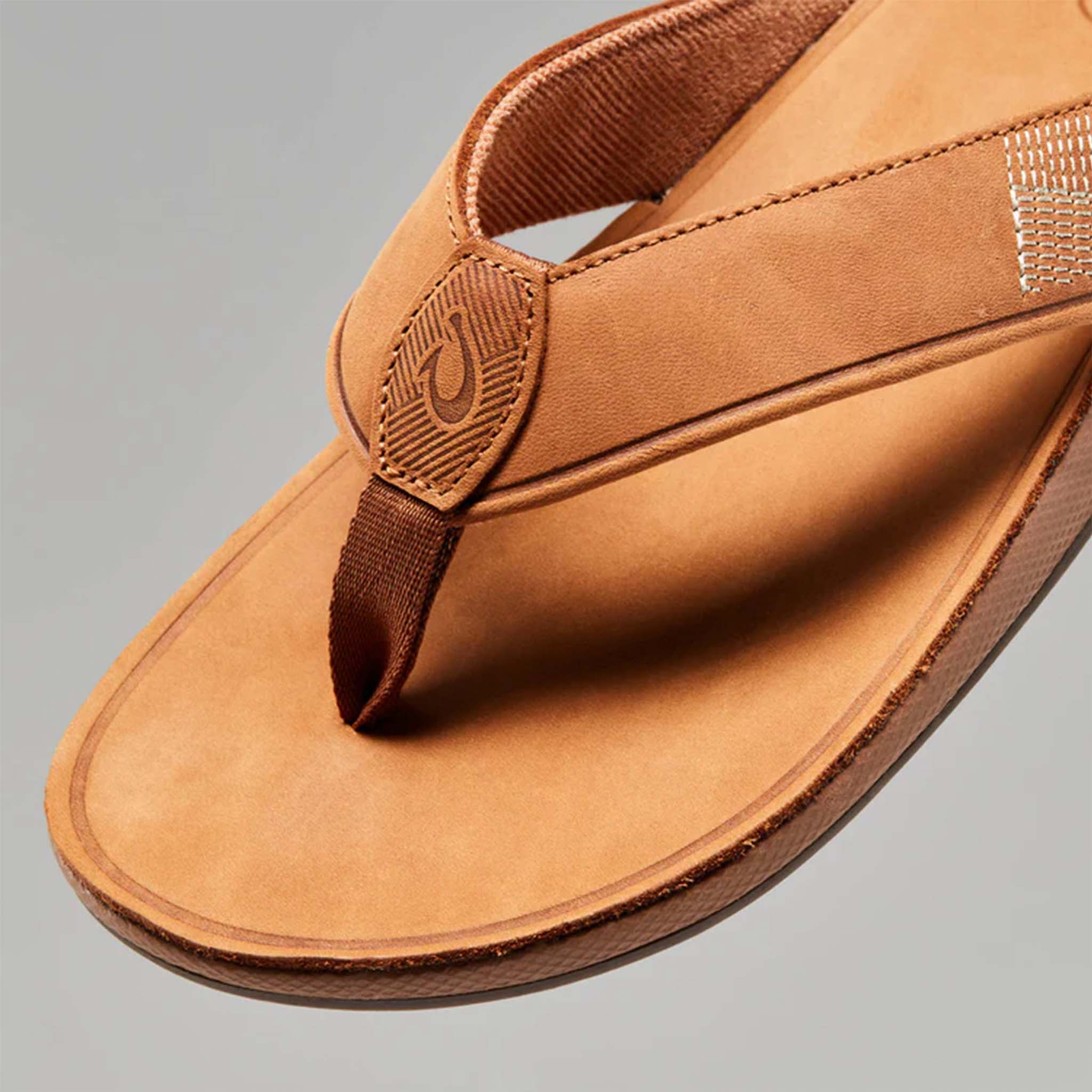 Men's Tuahine Sandals in Toffee - Image 2