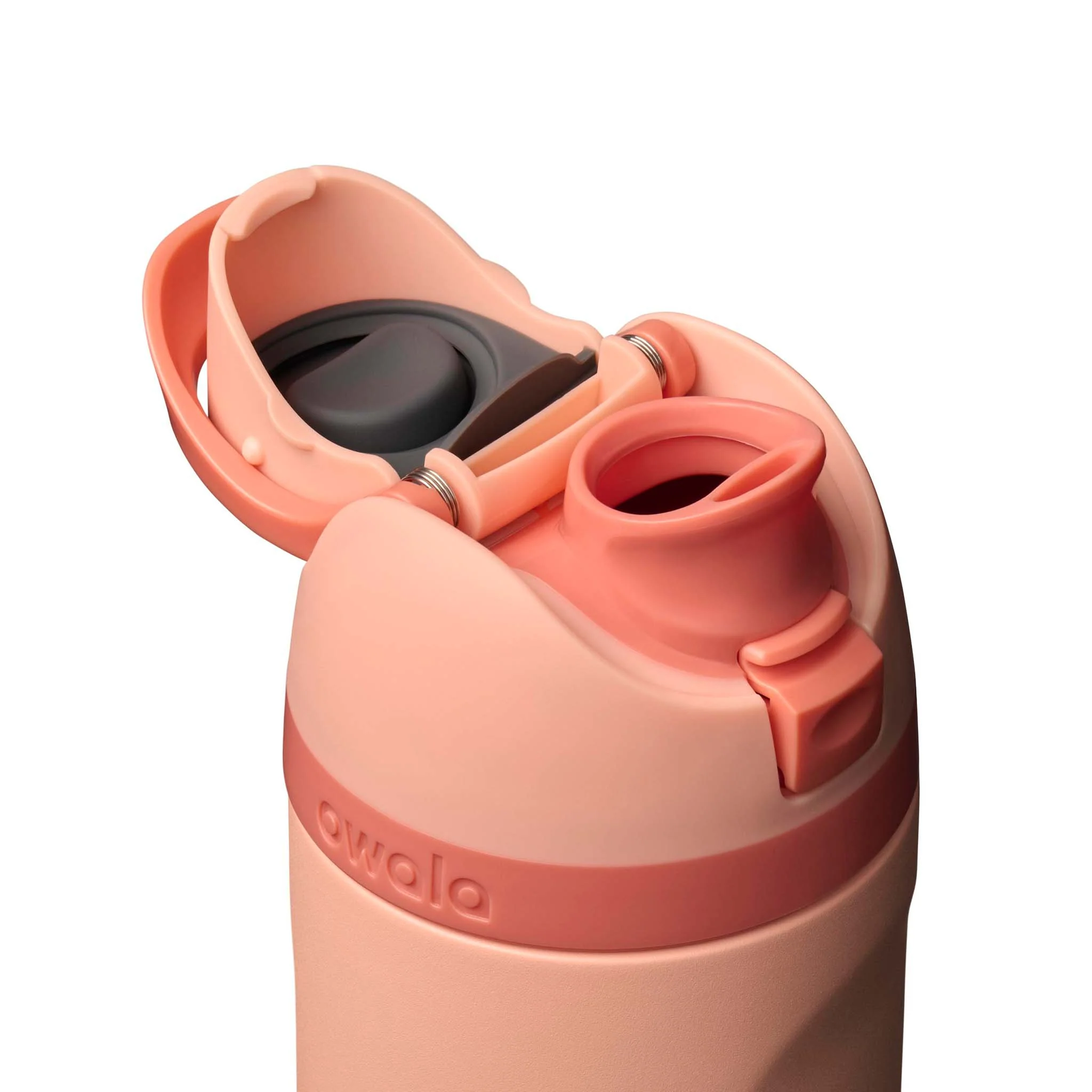 FreeSip® 24oz Stainless Steel Water Bottle in Peach of Mind - Image 2