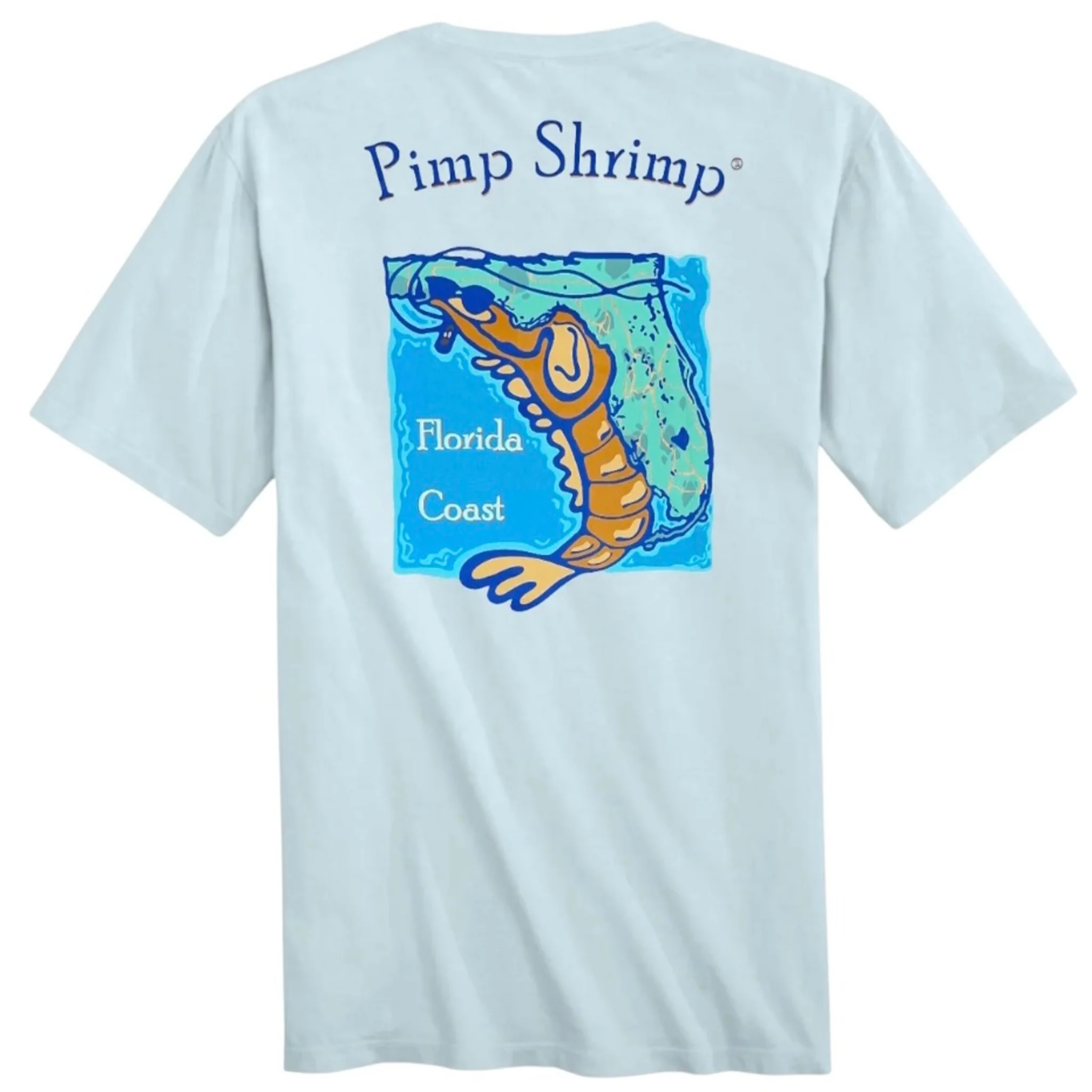 Florida Coast Short Sleeve T-Shirt in Morning Mist