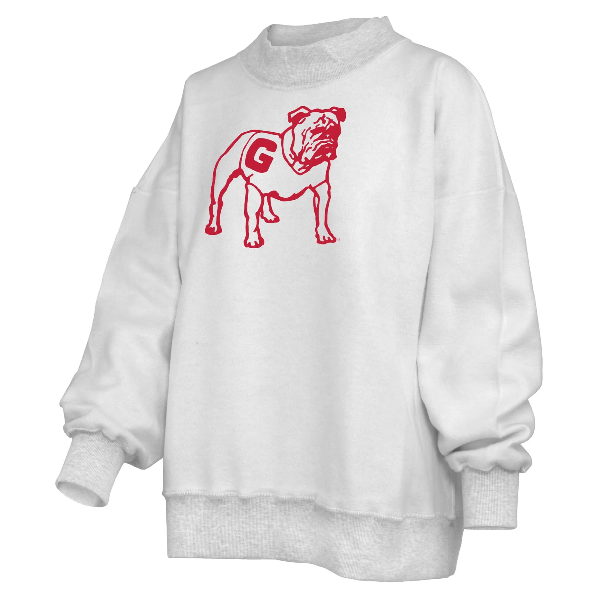 Georgia Bulldogs Reversible Oversized Mock Neck Sweatshirt - Image 2