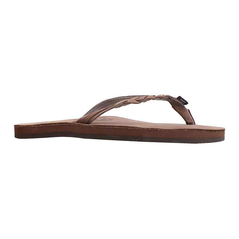 Ladies Flirty Braidy Single Layer Premier Leather Sandal - Image 8