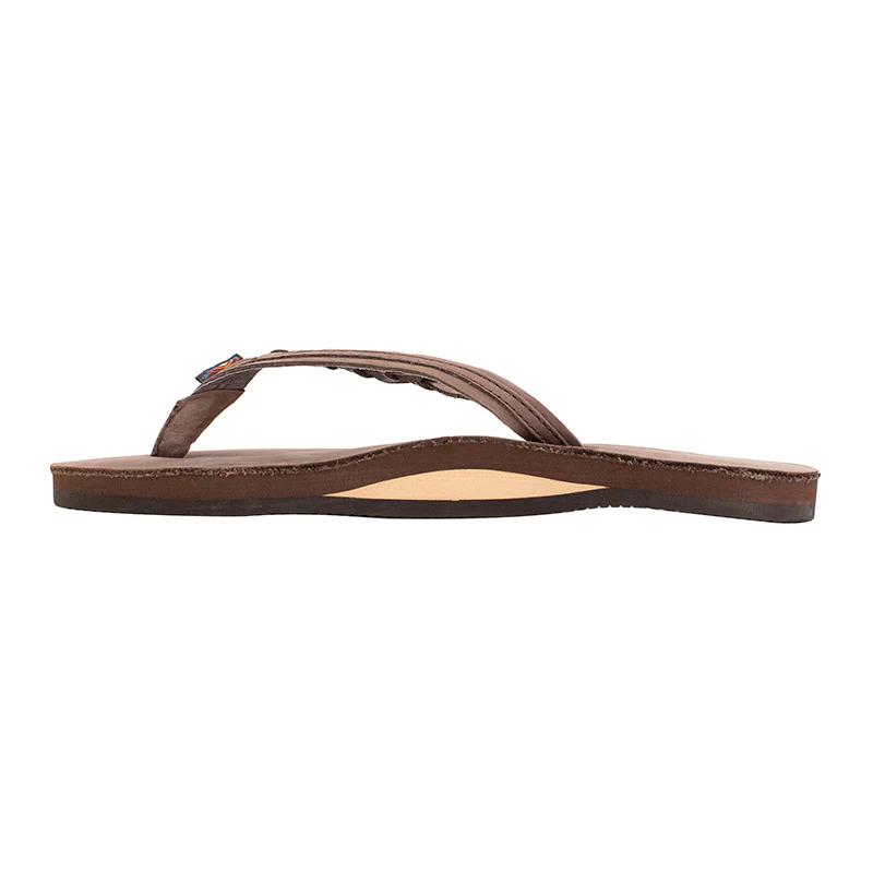 Ladies Flirty Braidy Single Layer Premier Leather Sandal - Image 9
