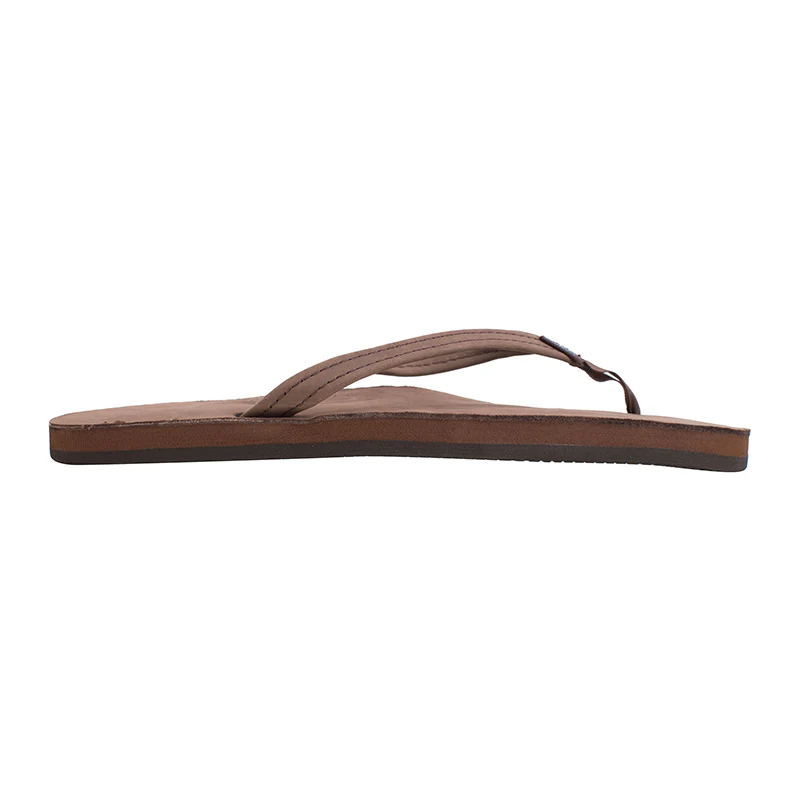 Ladies Single Layer Narrow Strap Premier Leather Sandal - Image 11