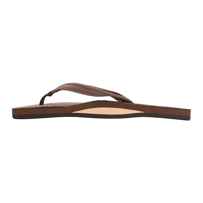 Ladies Single Layer Narrow Strap Premier Leather Sandal - Image 9