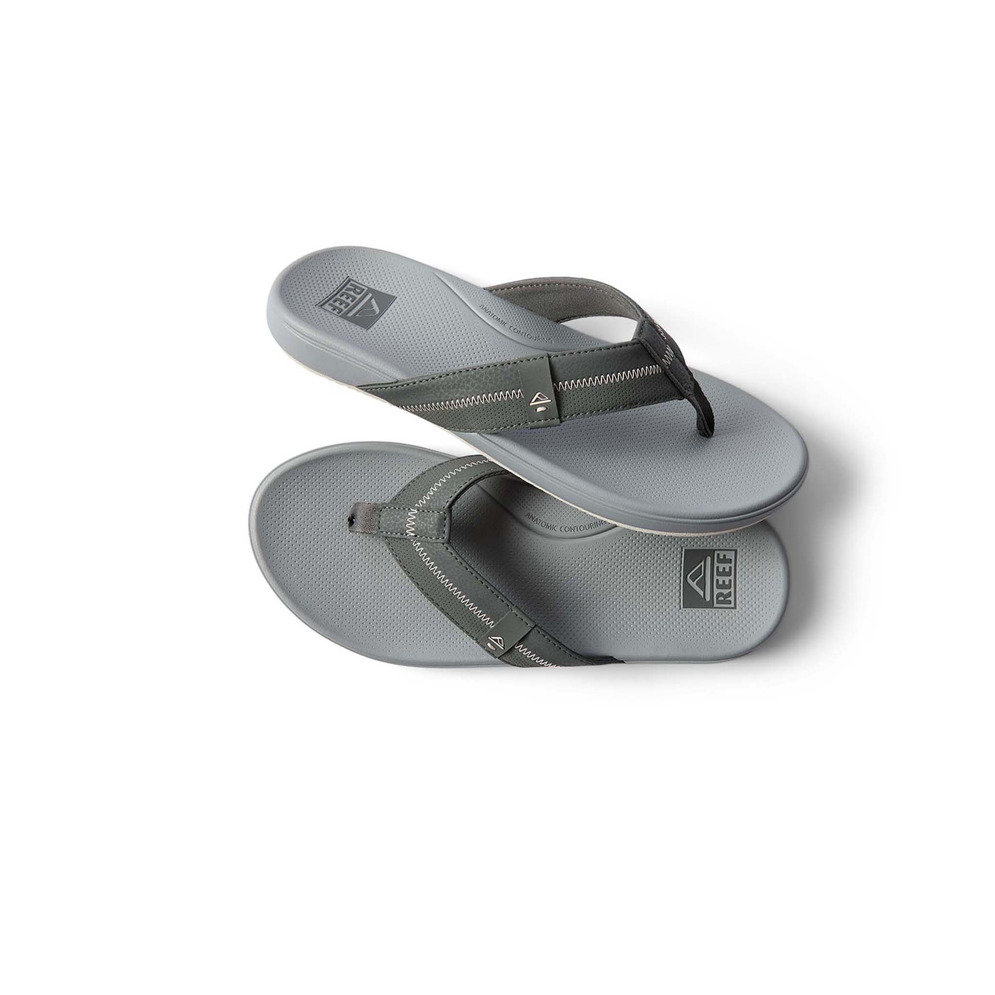 Men's Reef Cushion Phantom Sandals in Ash Grey - Image 6