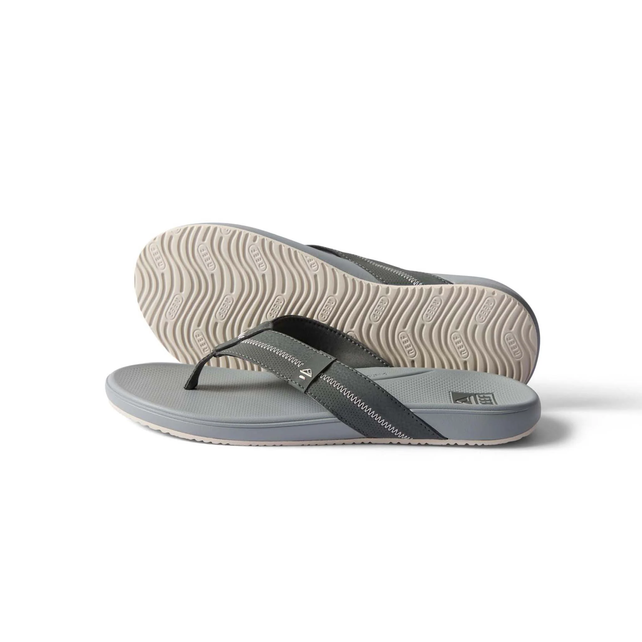 Men's Reef Cushion Phantom Sandals in Ash Grey - Image 7