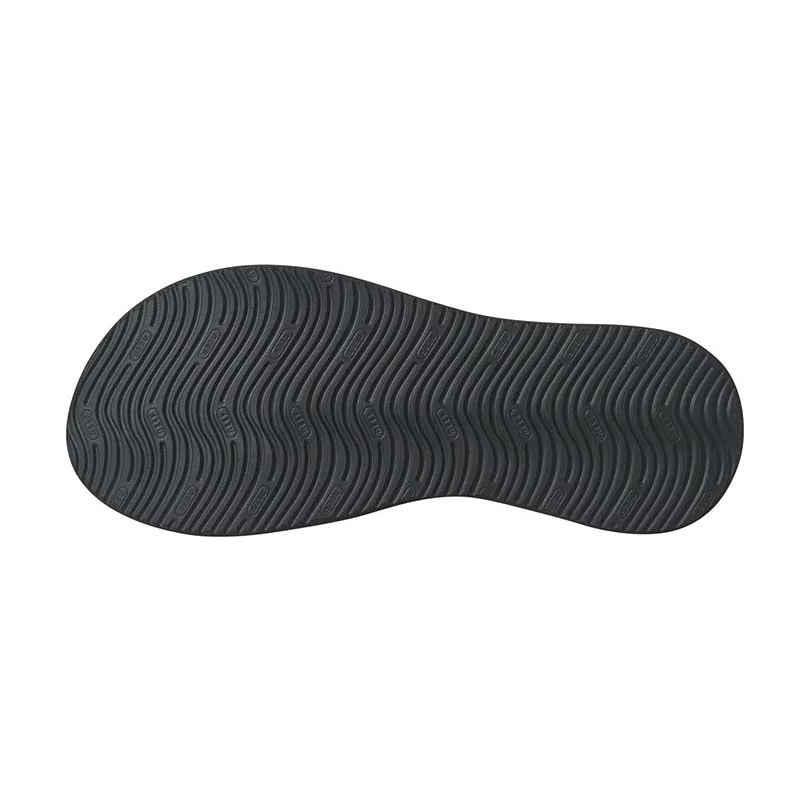 Men's Reef Cushion Phantom Sandals in Black - Image 6