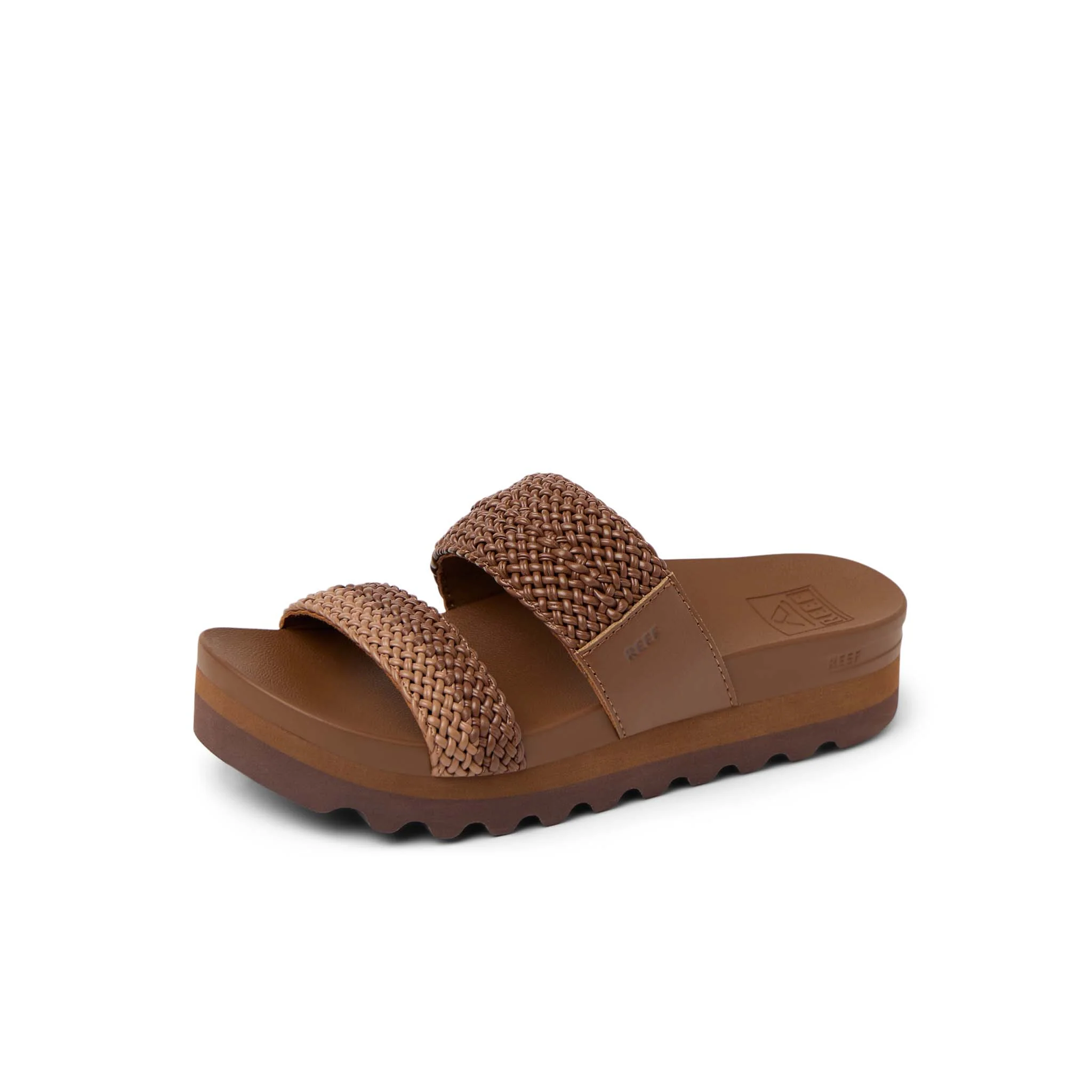 Women's Reef Cushion Vista Hi Sandals in Chocolate - Image 3