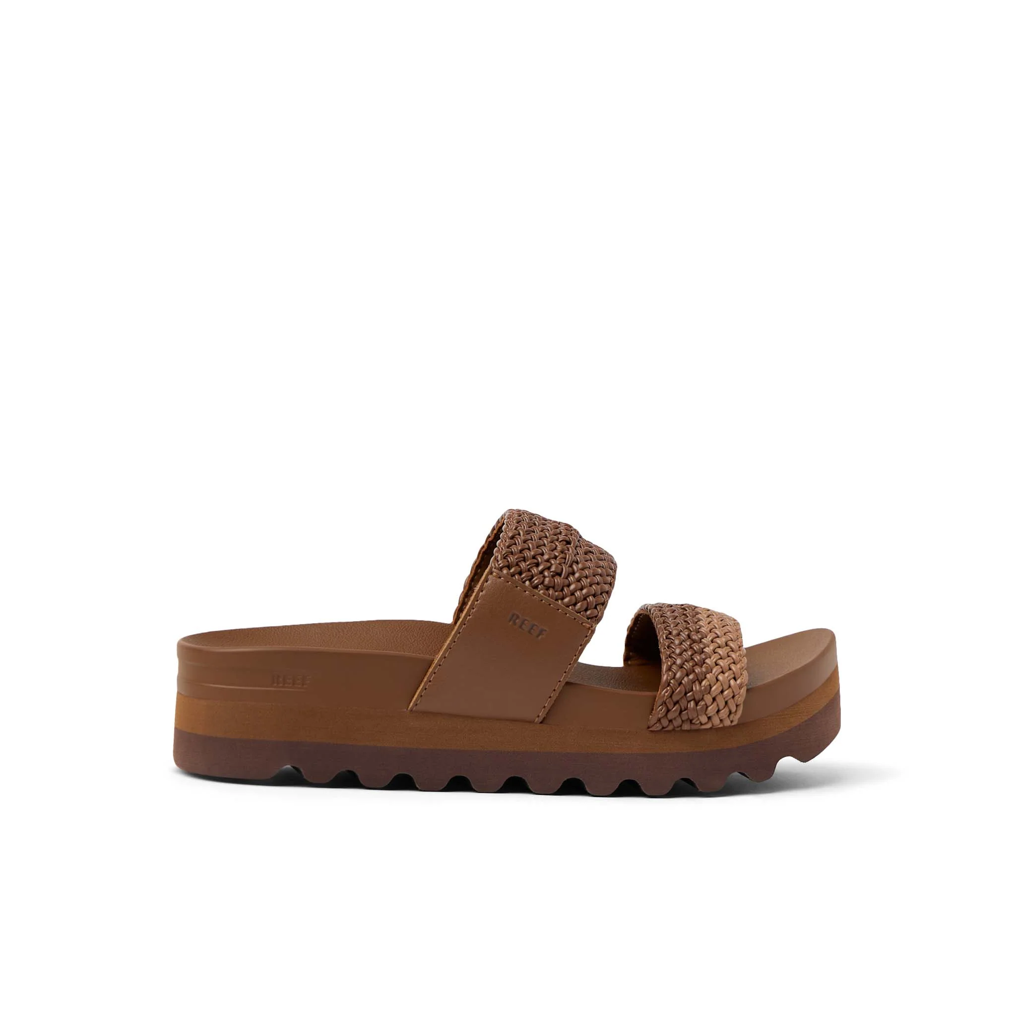 Women's Reef Cushion Vista Hi Sandals in Chocolate - Image 4