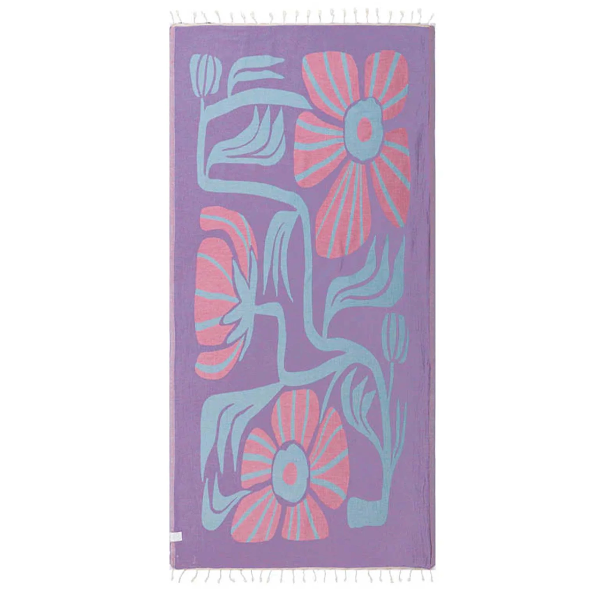 Natural Nitella Floral Leaf Towel - Image 4