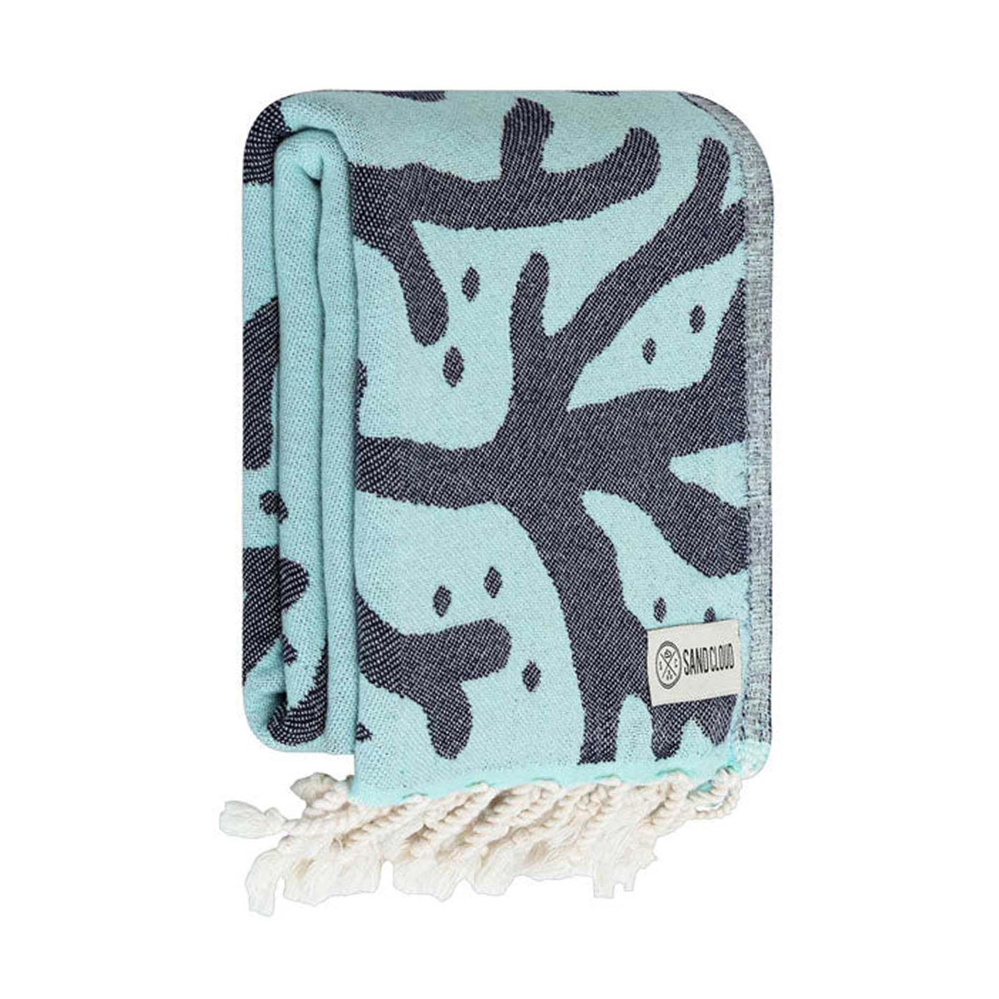 Seaglass Bubbles Turtle Towel - Image 5