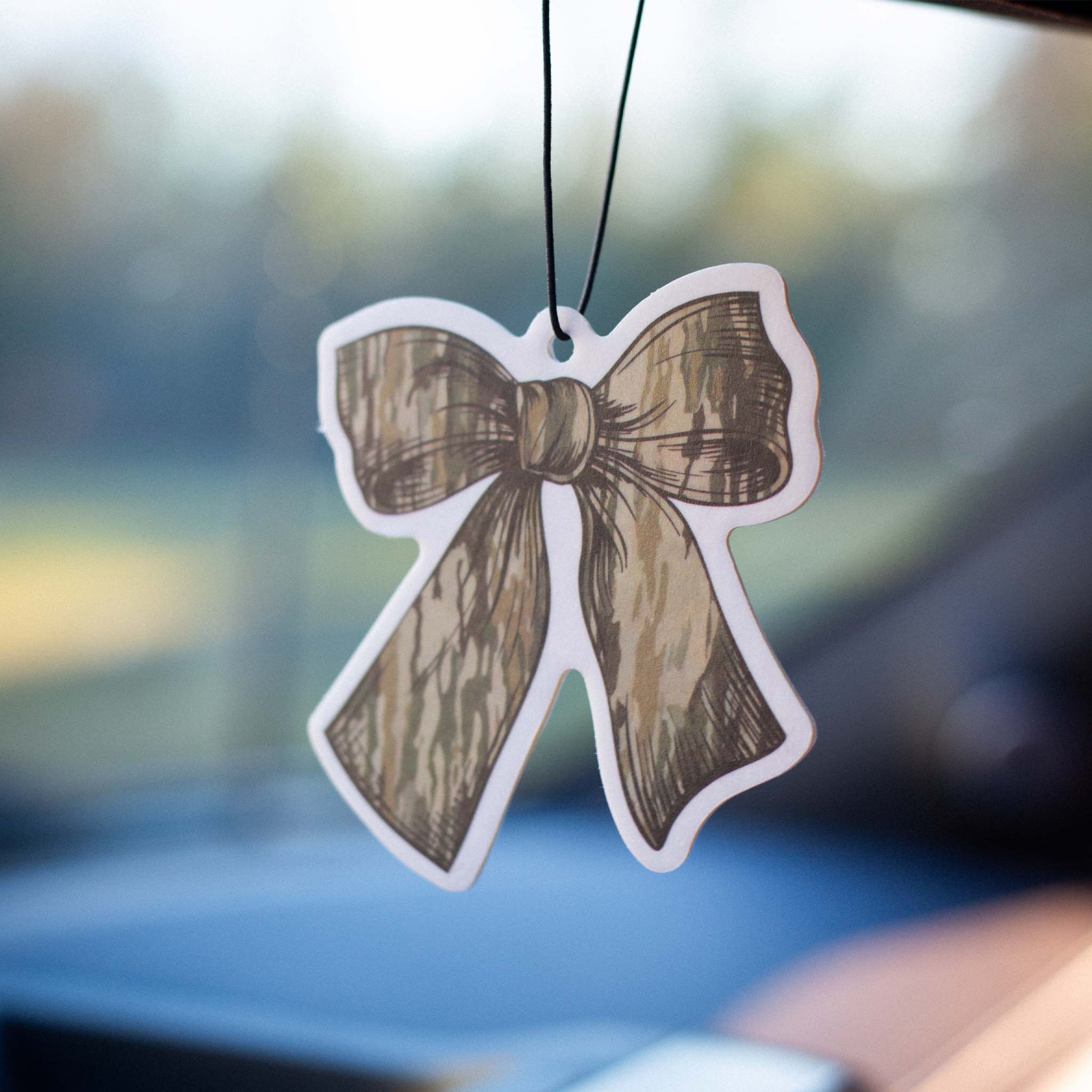 Lowland Camo Bow Air Freshener
