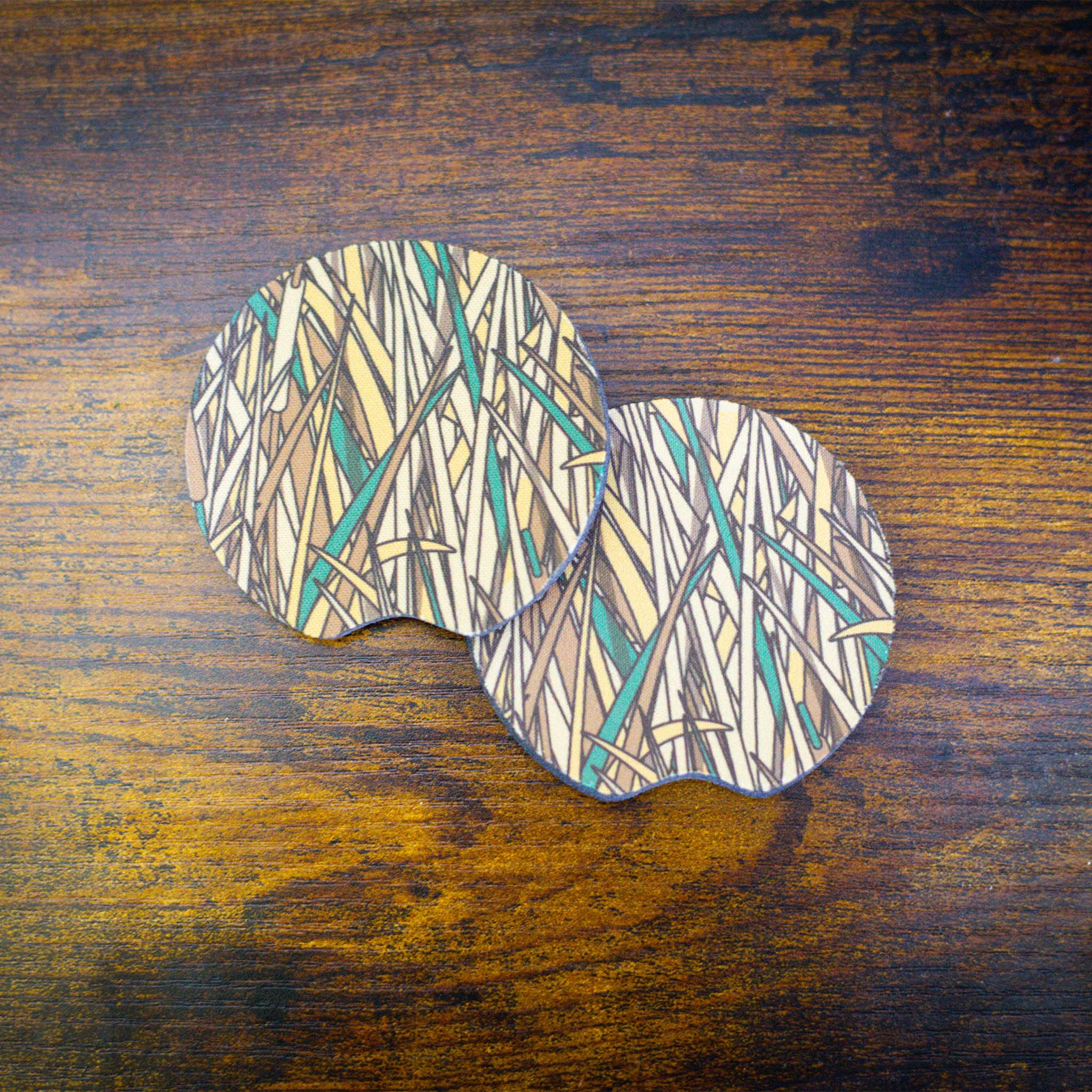 Shadowgrass Camo Car Coaster 2-Pack