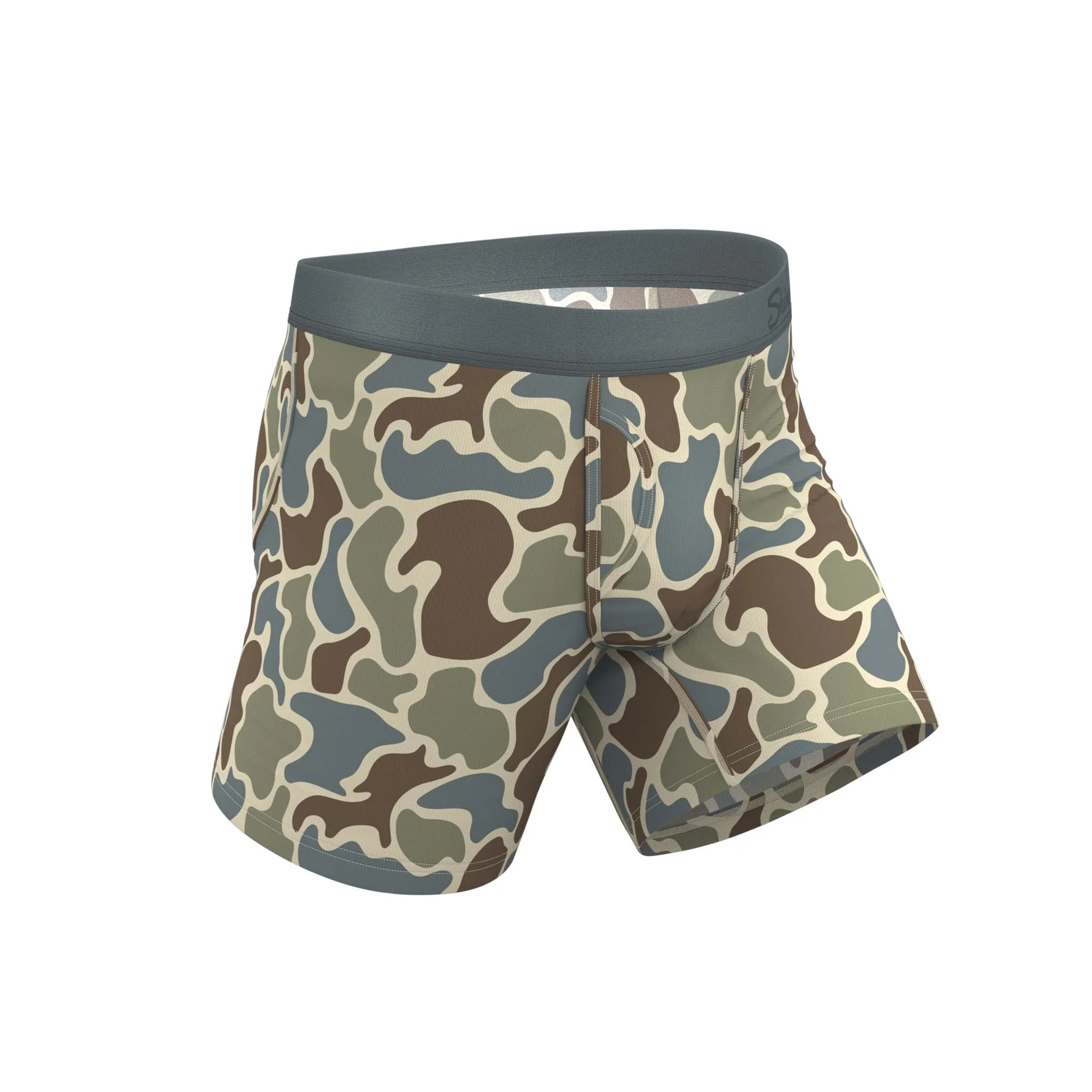 Men's The Blender Grey Duck Camo Hammock Pouch Underwear - Image 3