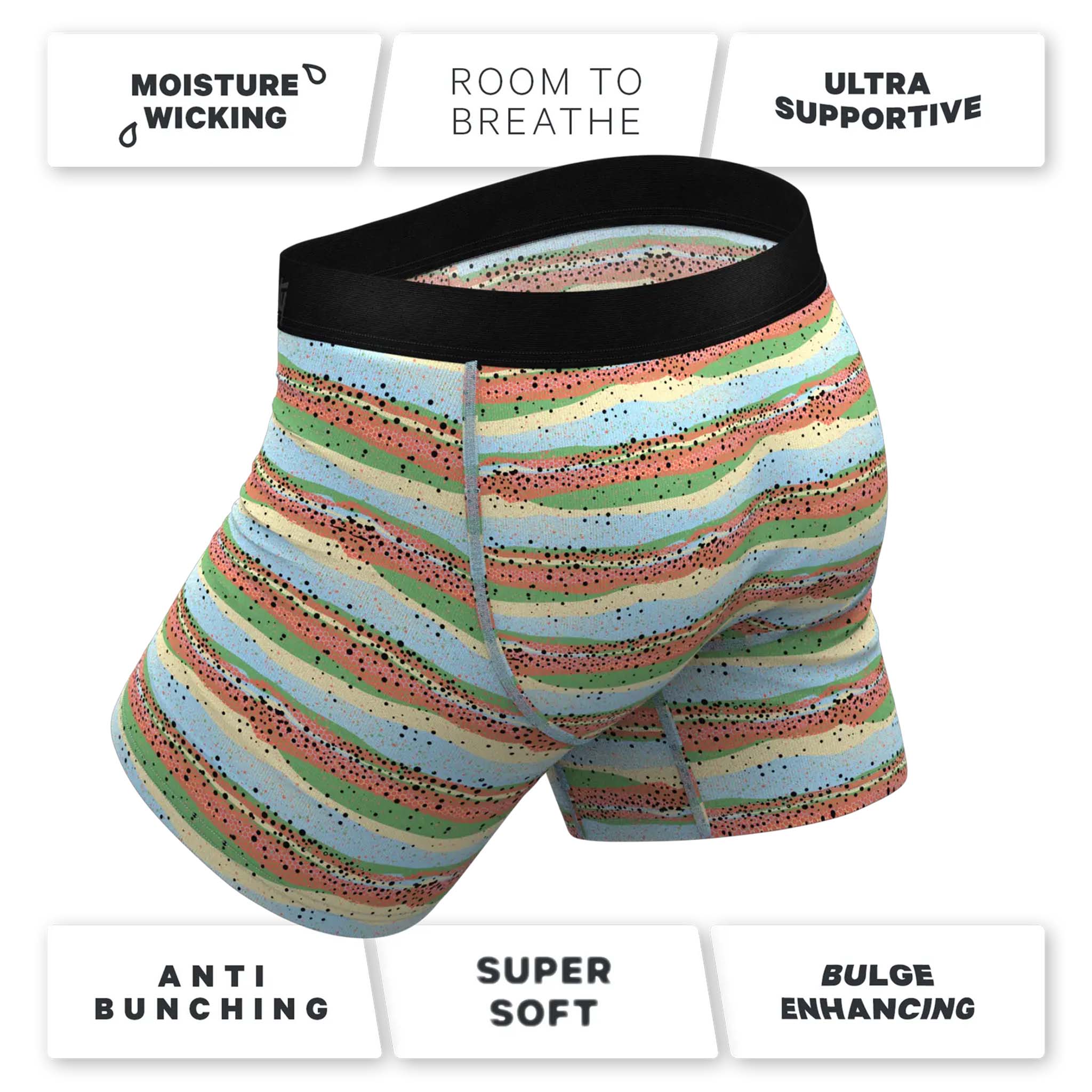 Men's Shinesty The Trout Of The Blue Hammock Pouch Underwear - Image 5