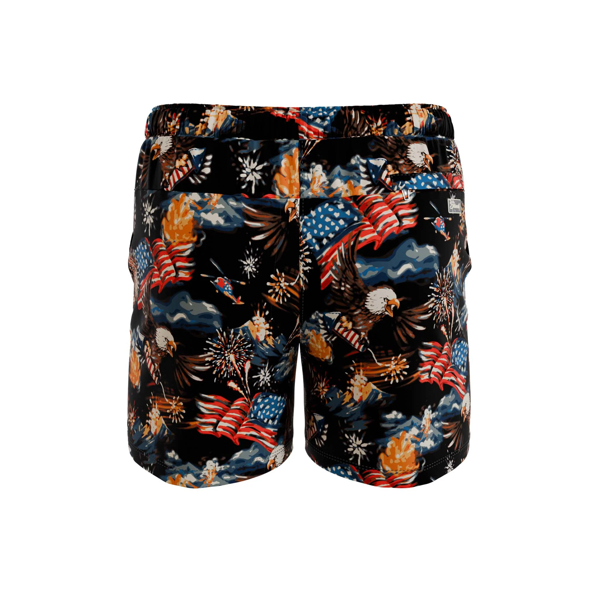 The Declaration 5-inch Hammock Pouch Lined Swim Shorts - Image 4
