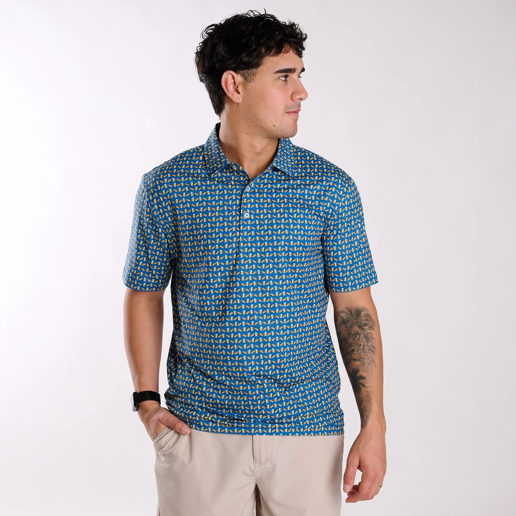 Beer Water Dude Polo