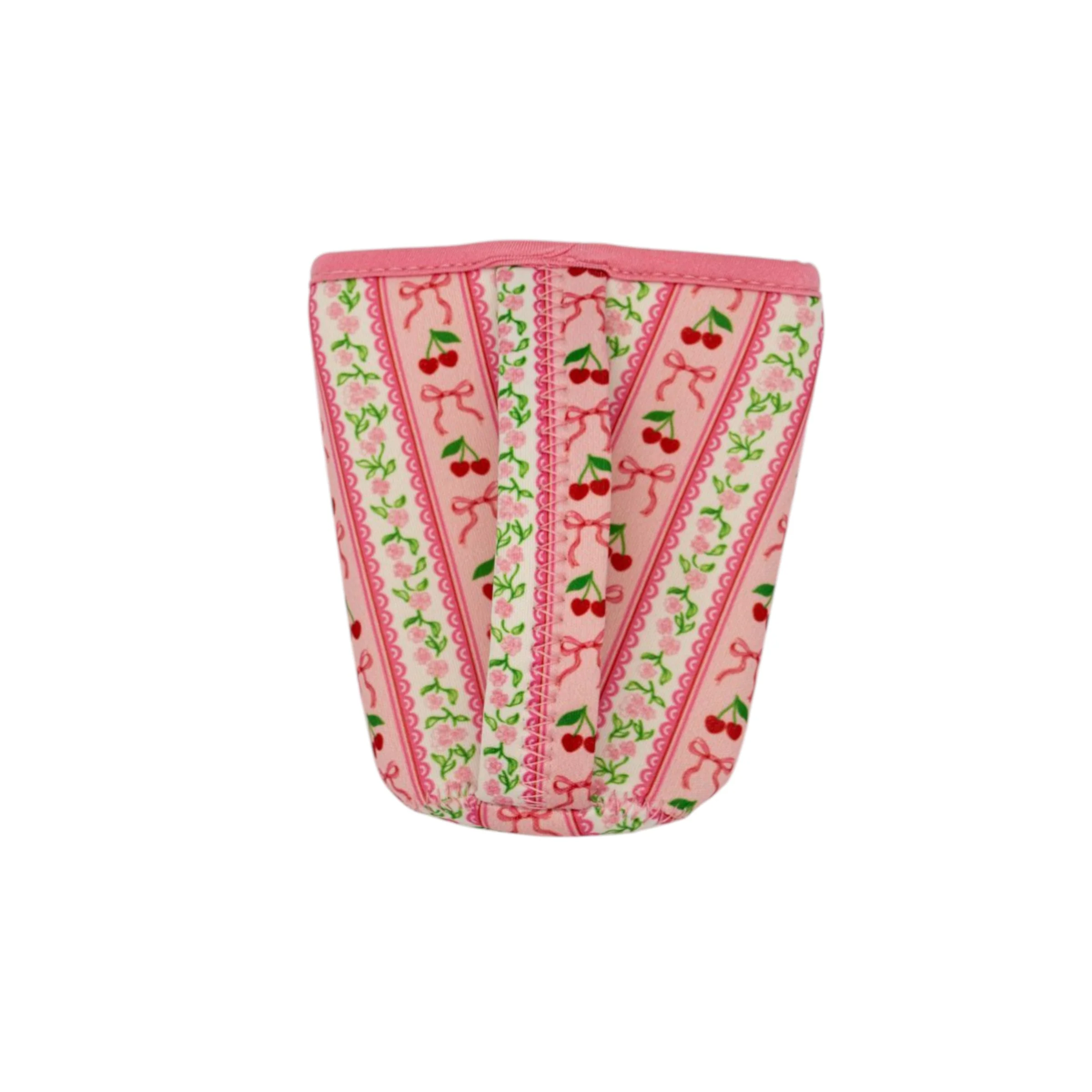 Cherry Stripe Drink Sleeve - Image 2