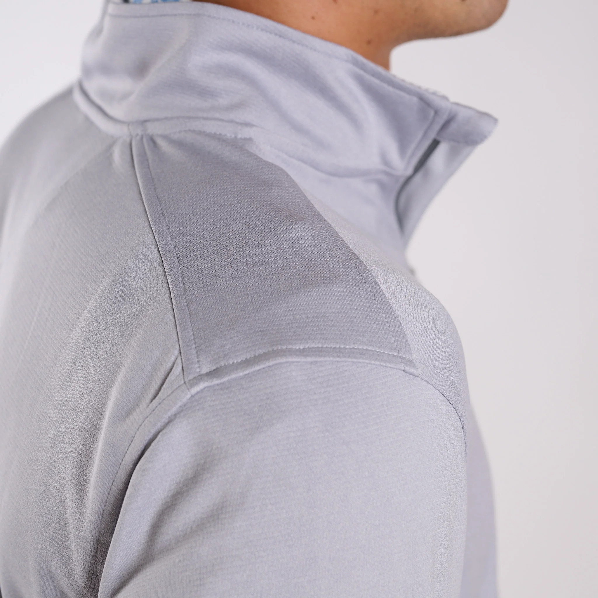 Quarter Zip Pullover in Granite - Image 6
