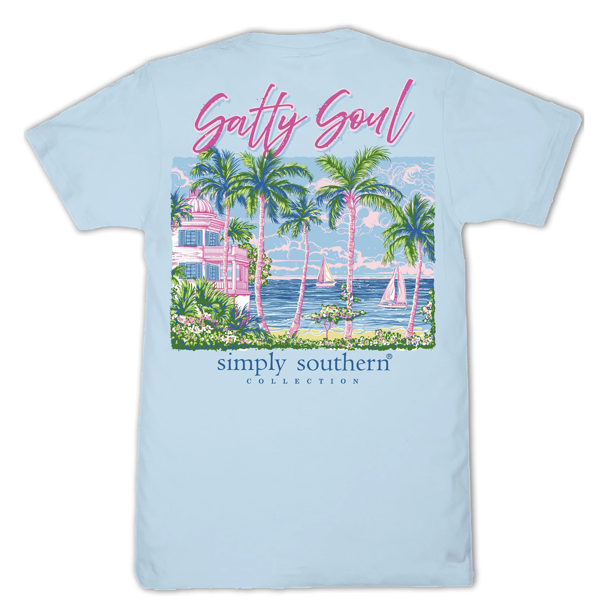 Salty Soul Short Sleeve T-Shirt