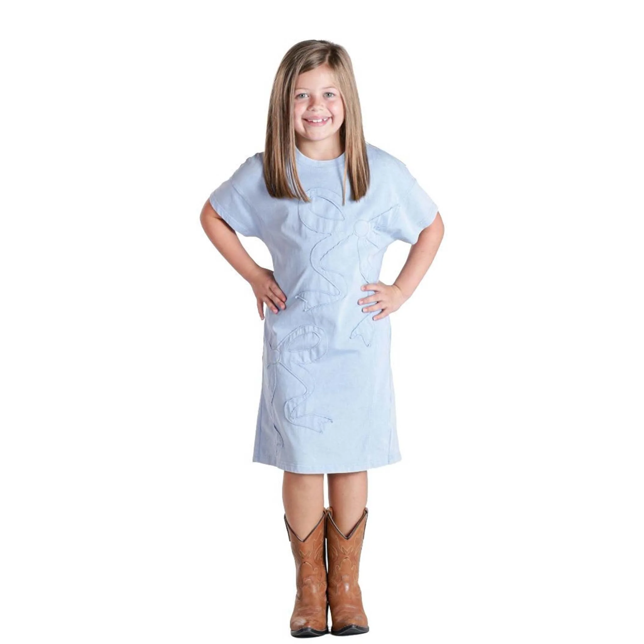 Youth Lilac Bow Knit Dress