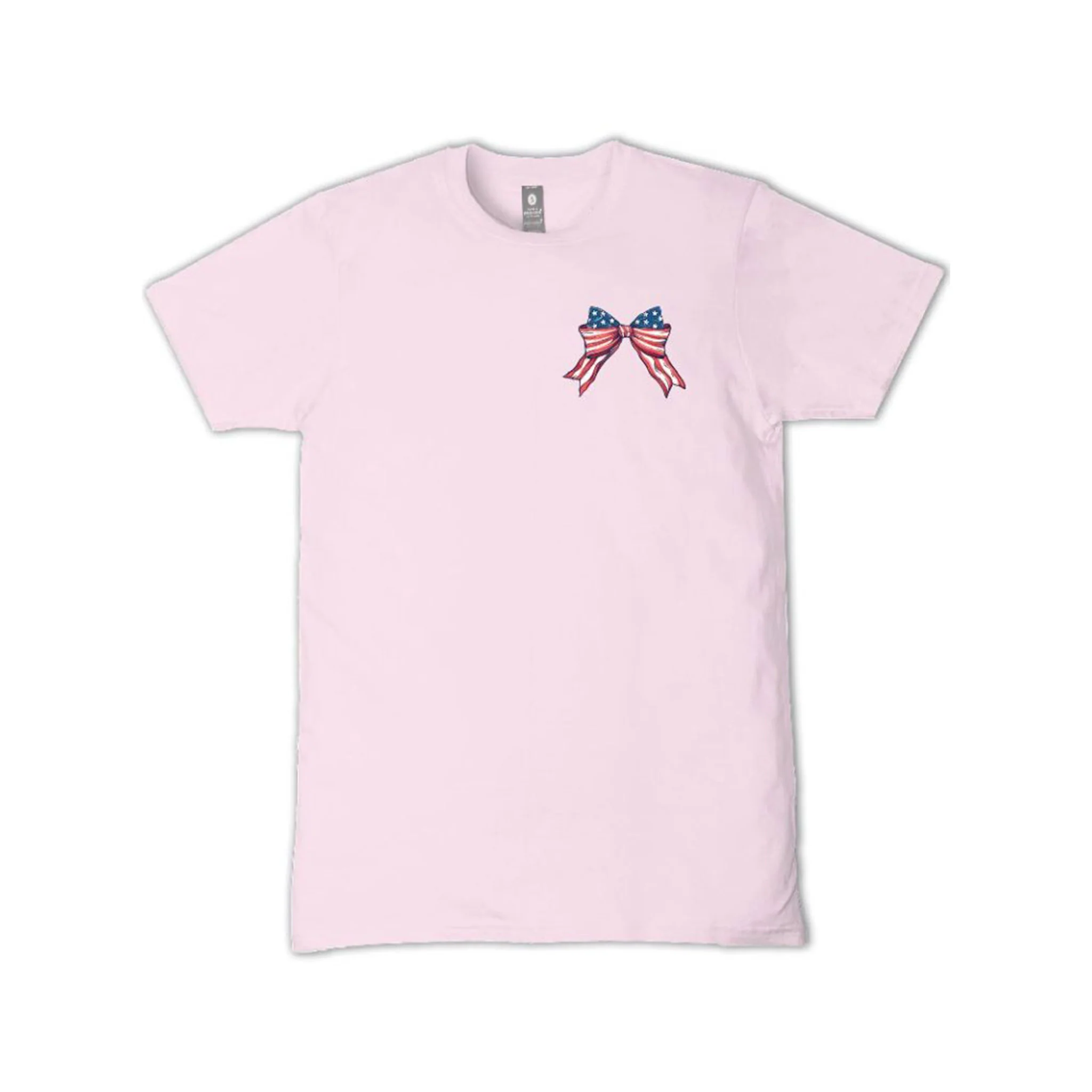 Youth USA Cherries and Bows Short Sleeve T-Shirt - Image 2