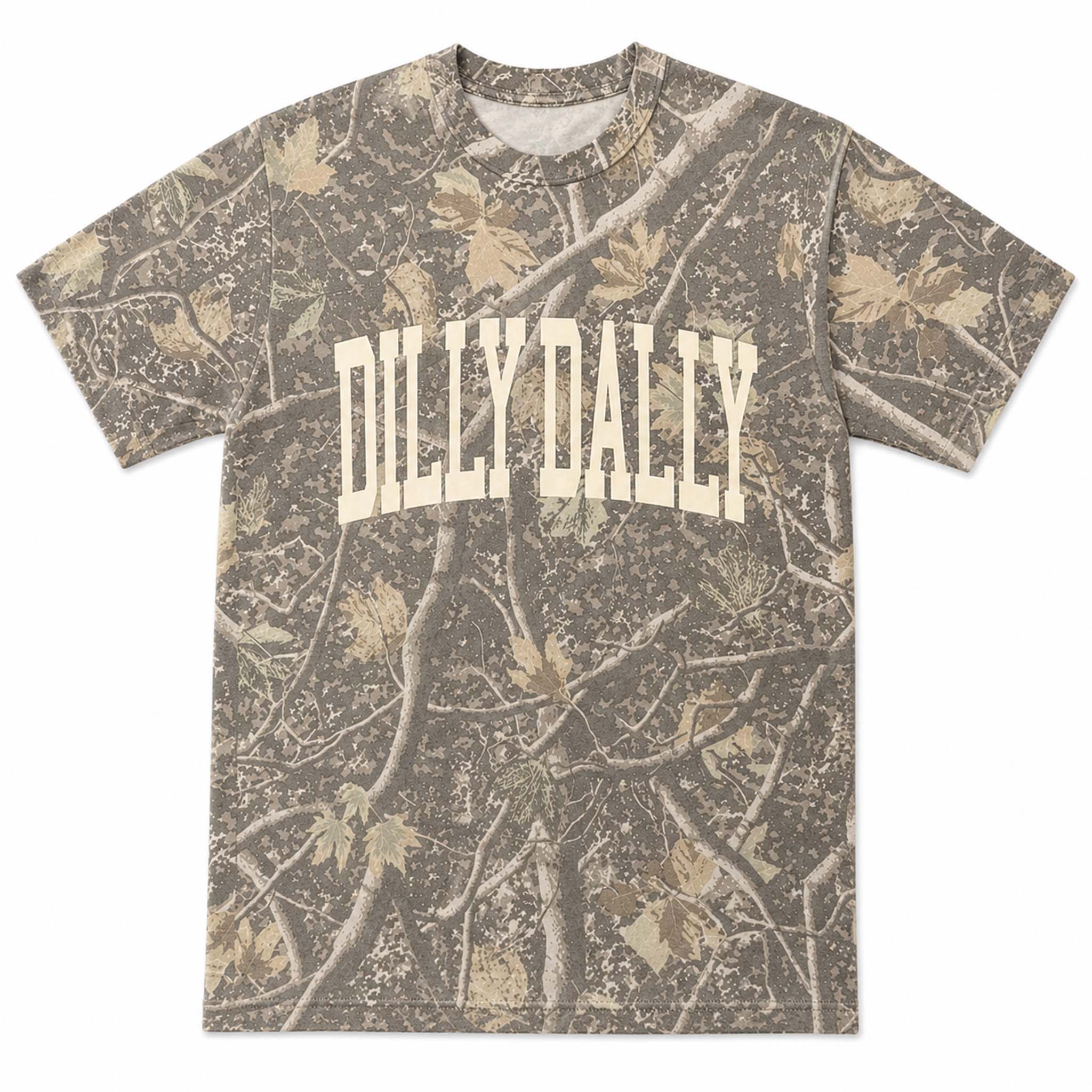 Camo Dilly Dally Short Sleeve T-Shirt