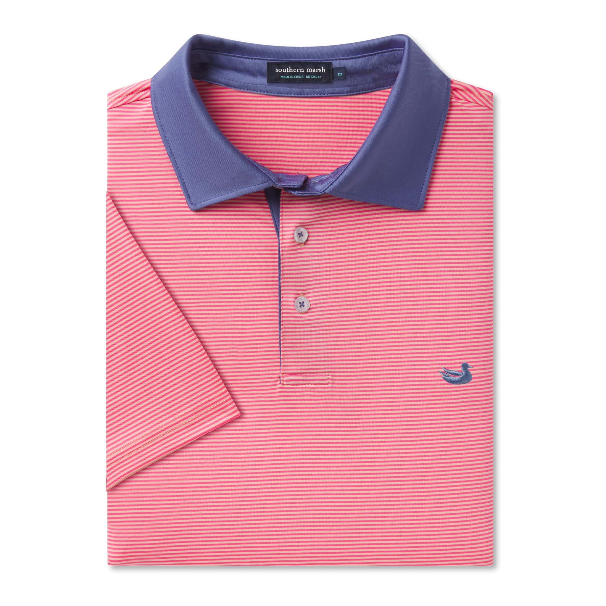 Bermuda Hampton Stripe Performance Polo - Image 10