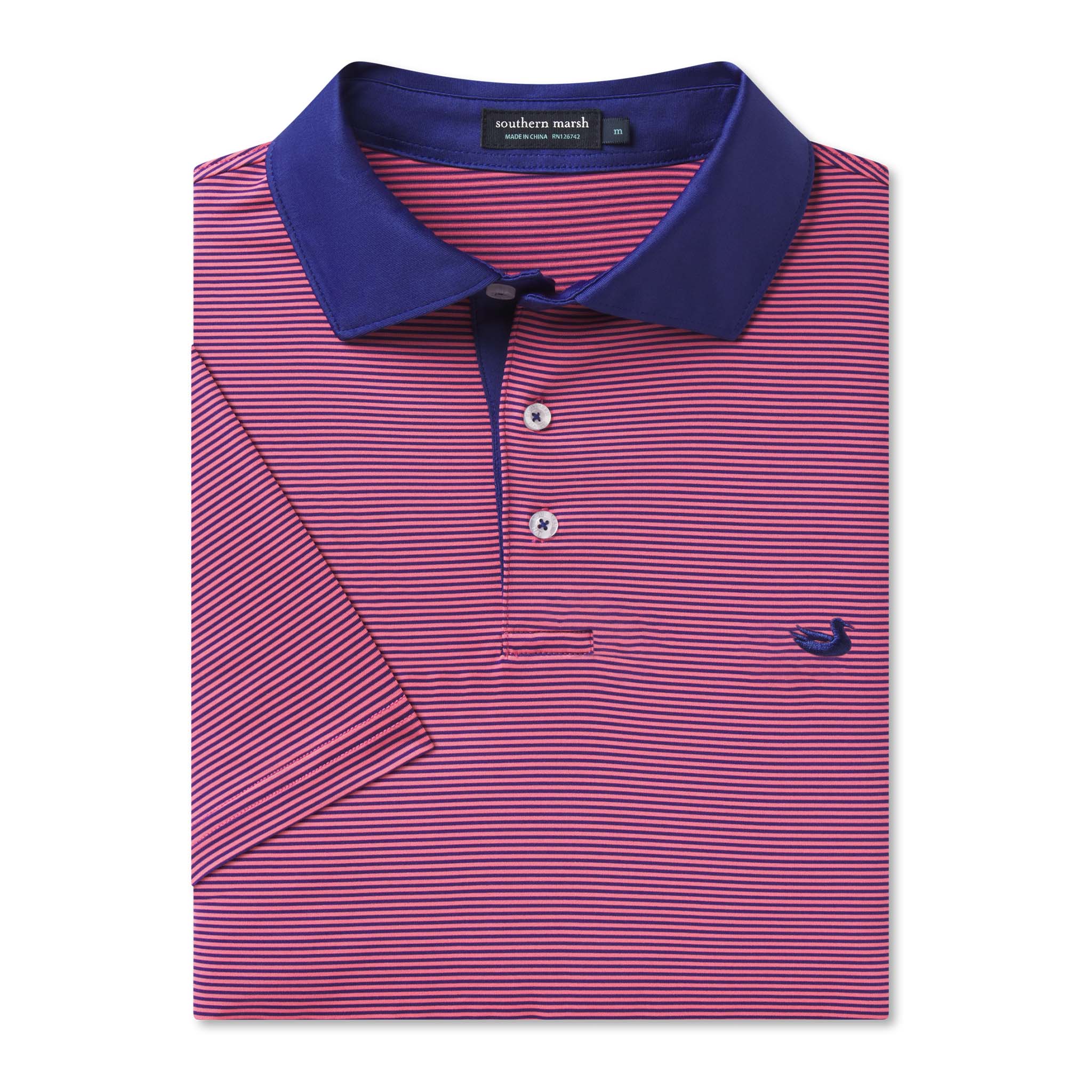 Bermuda Hampton Stripe Performance Polo - Image 4