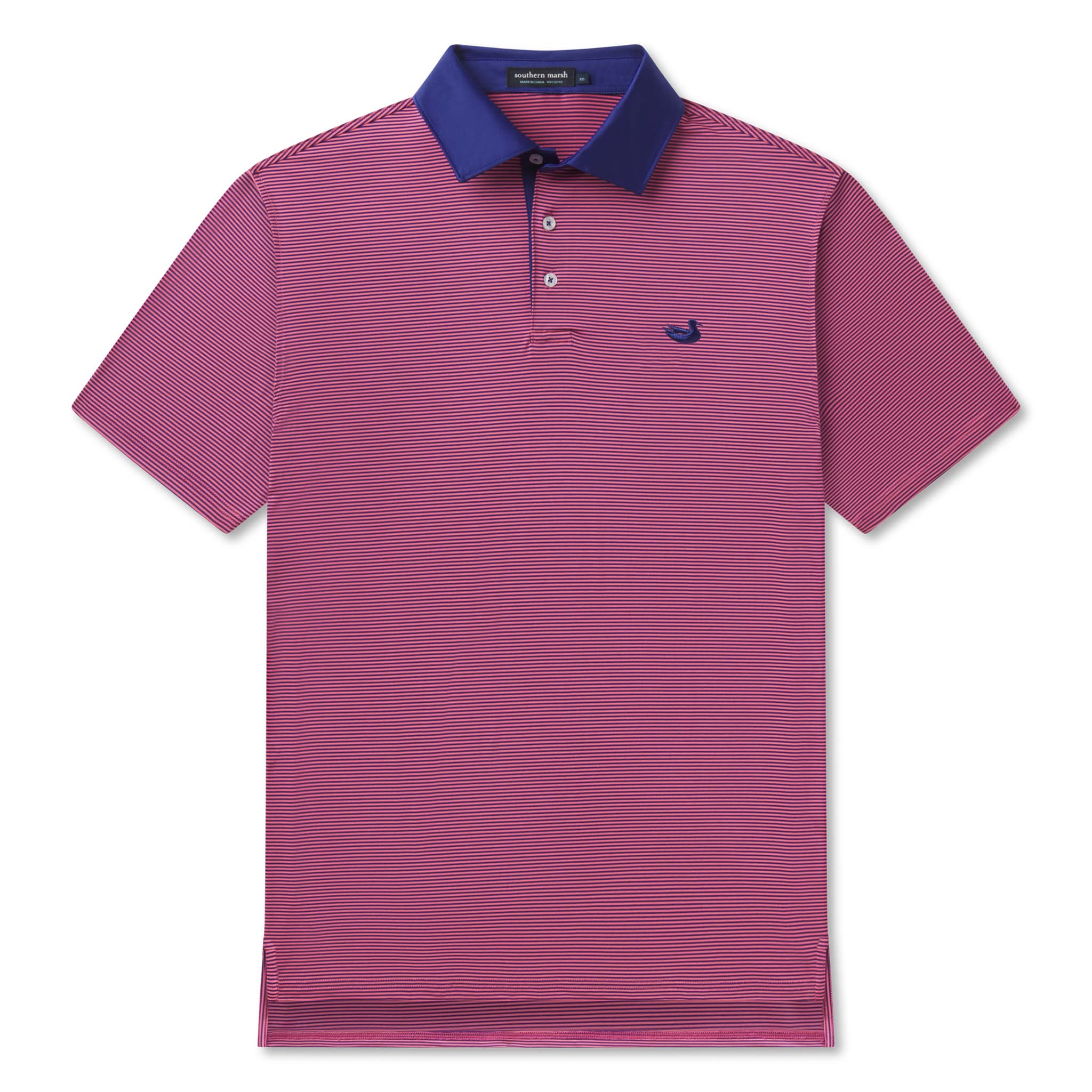 Bermuda Hampton Stripe Performance Polo - Image 6