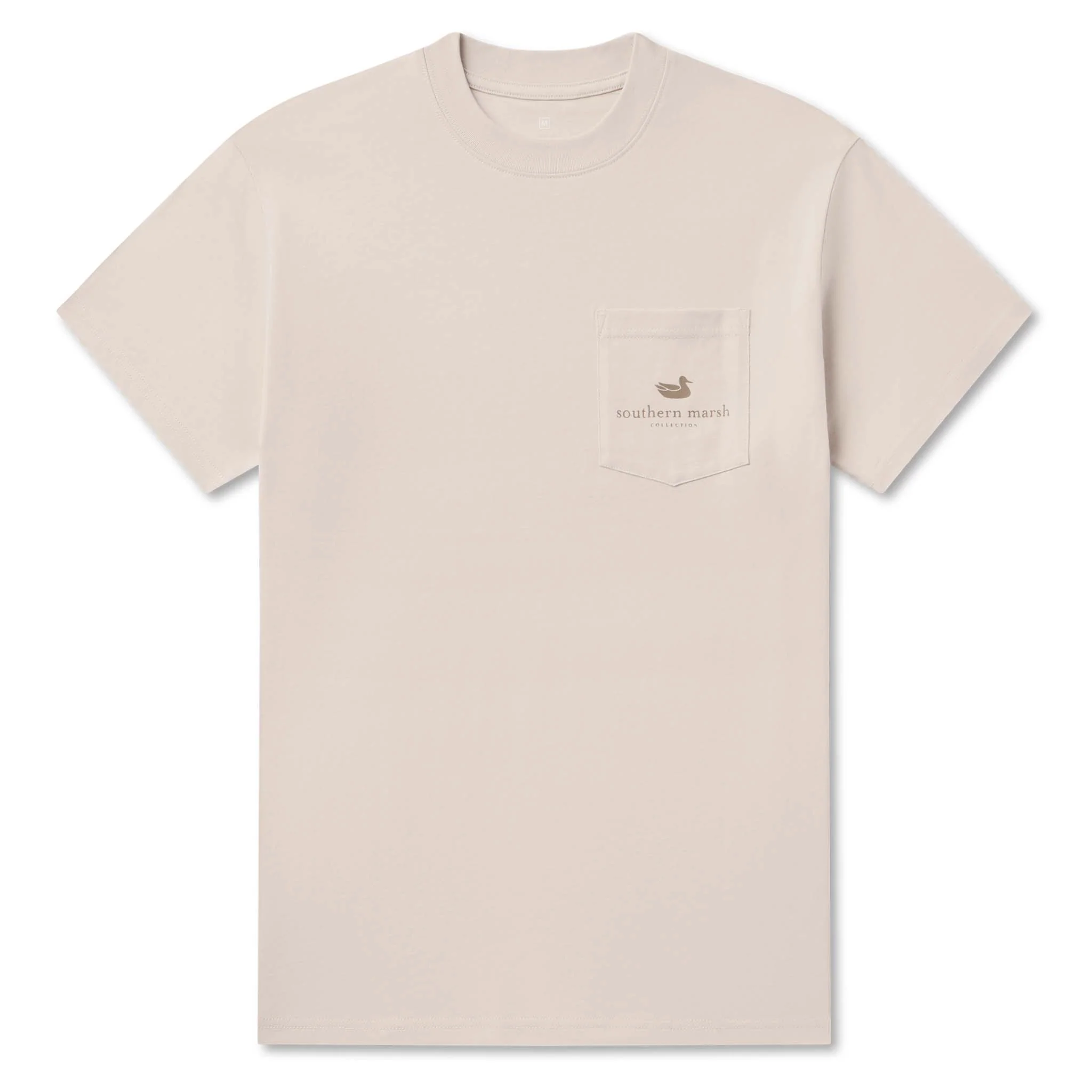 Camo Bass Short Sleeve T-Shirt in Ash Gray - Image 2