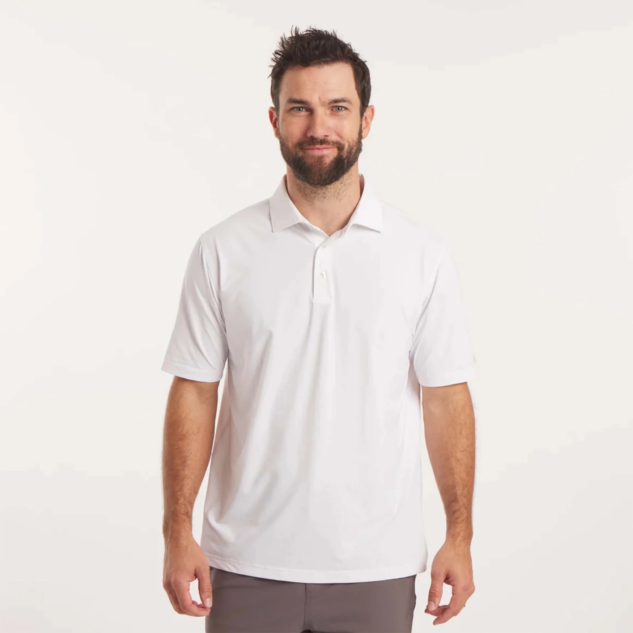 Santa Clara Polo in White - Image 3