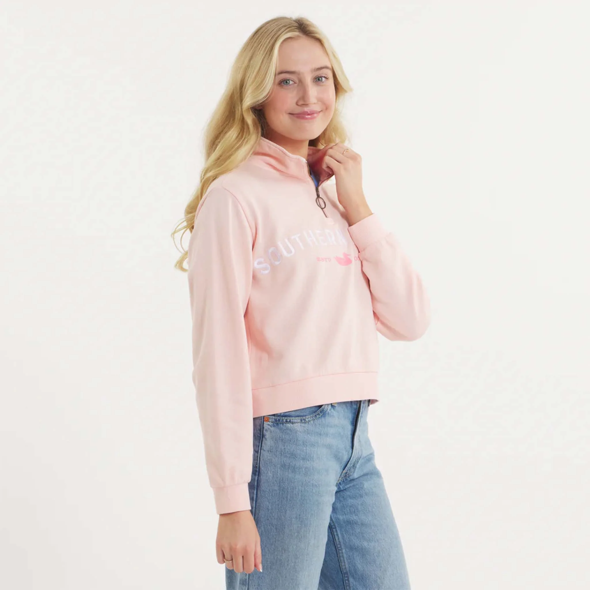Women's SEAWASH™ Vintage 1/4 Zip Crewneck