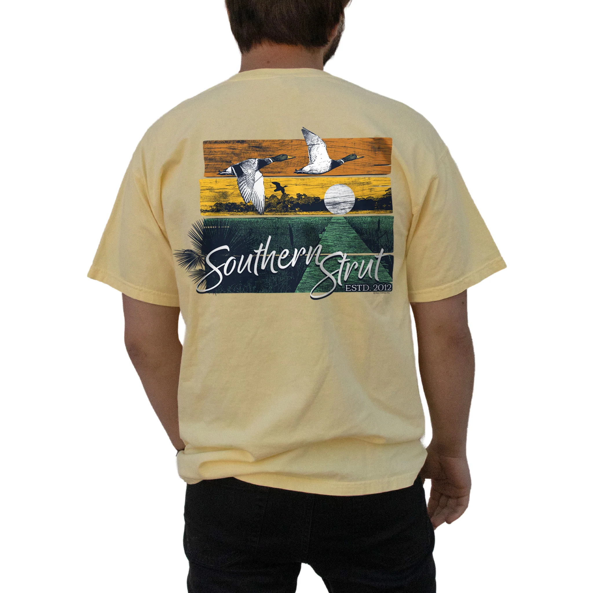 Duck Field Panels Short Sleeve T-Shirt