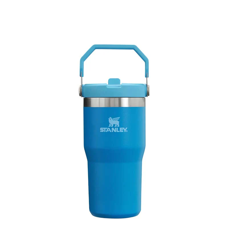 The 20oz IceFlow™ Flip Straw Tumbler in Azure