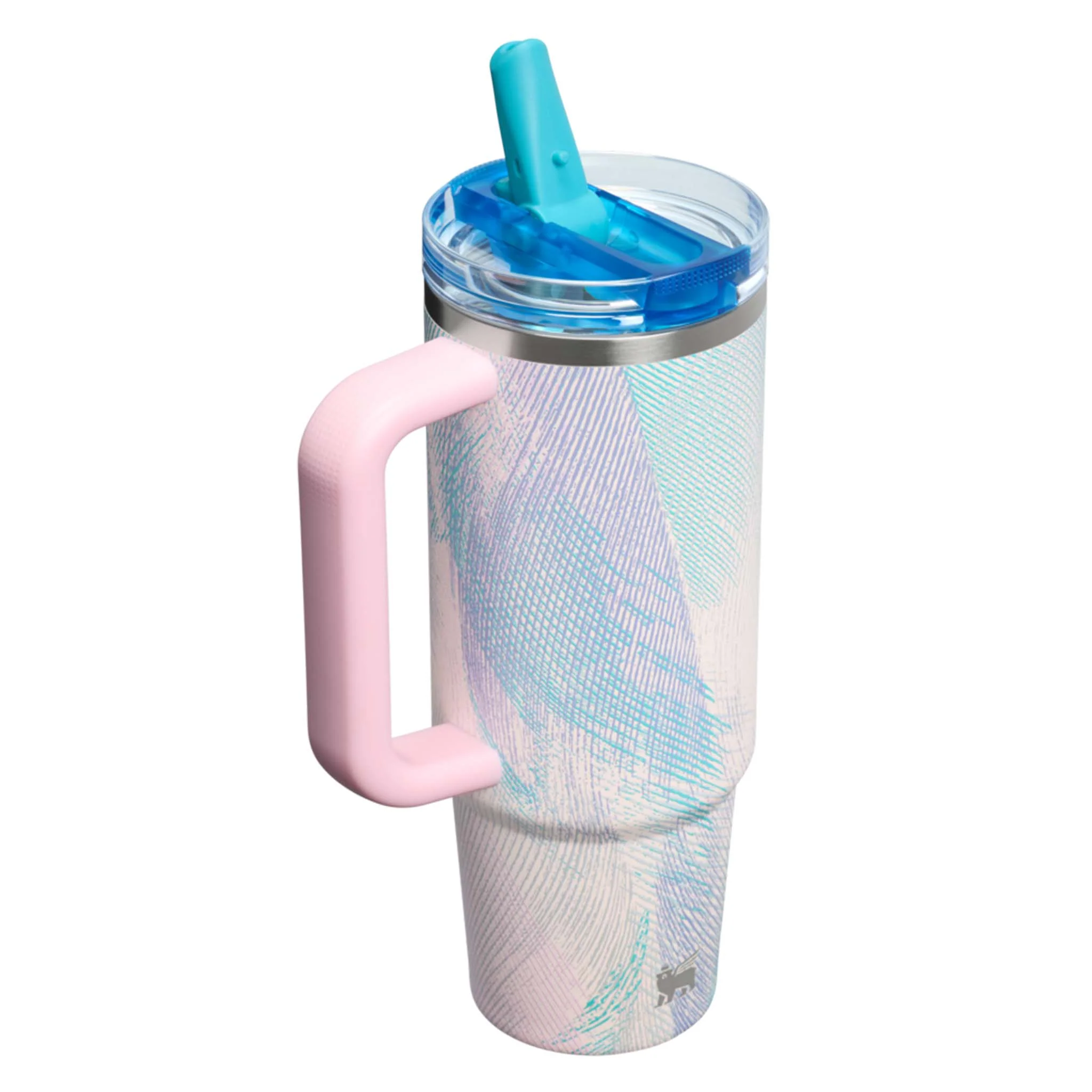 The 30oz Quencher ProTour Flip Straw in Sea Glass Plume - Image 2
