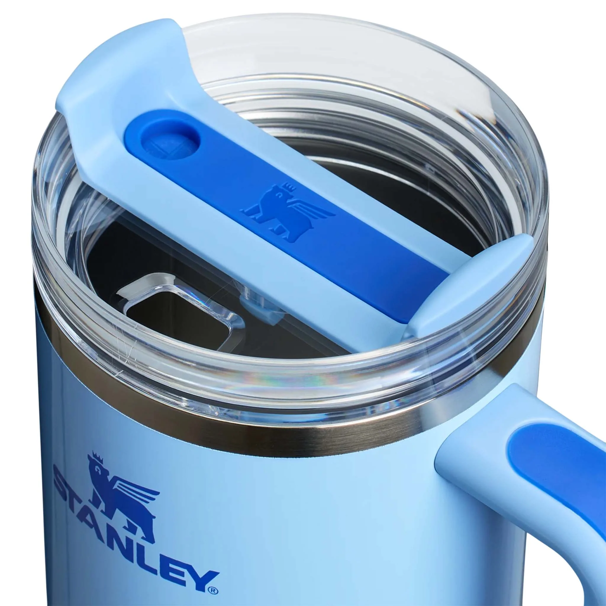 The 40oz Quencher H2.0 Flowstate™ Tumbler in Cornflower Gloss - Image 3