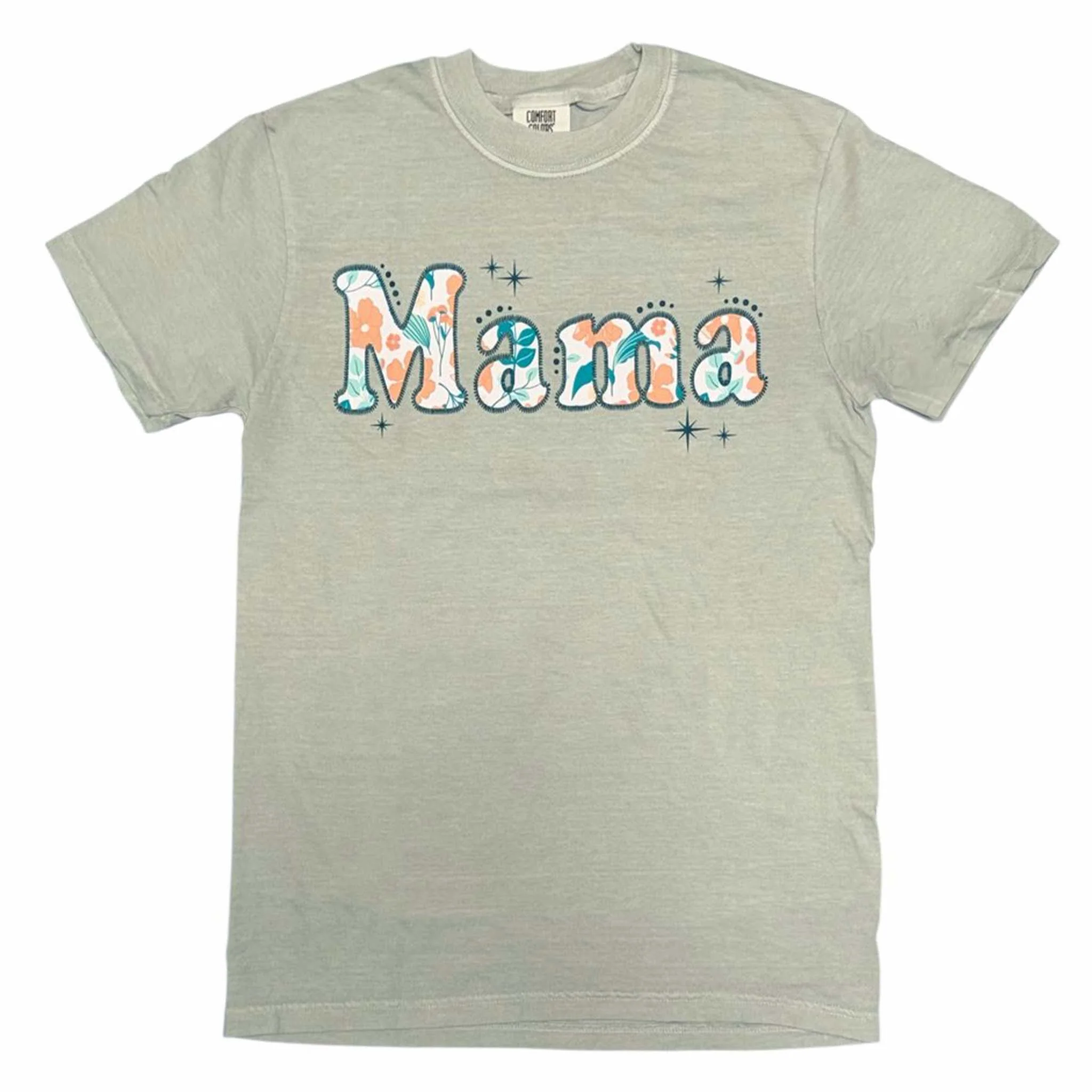 Floral Mama Short Sleeve T-Shirt in Bay