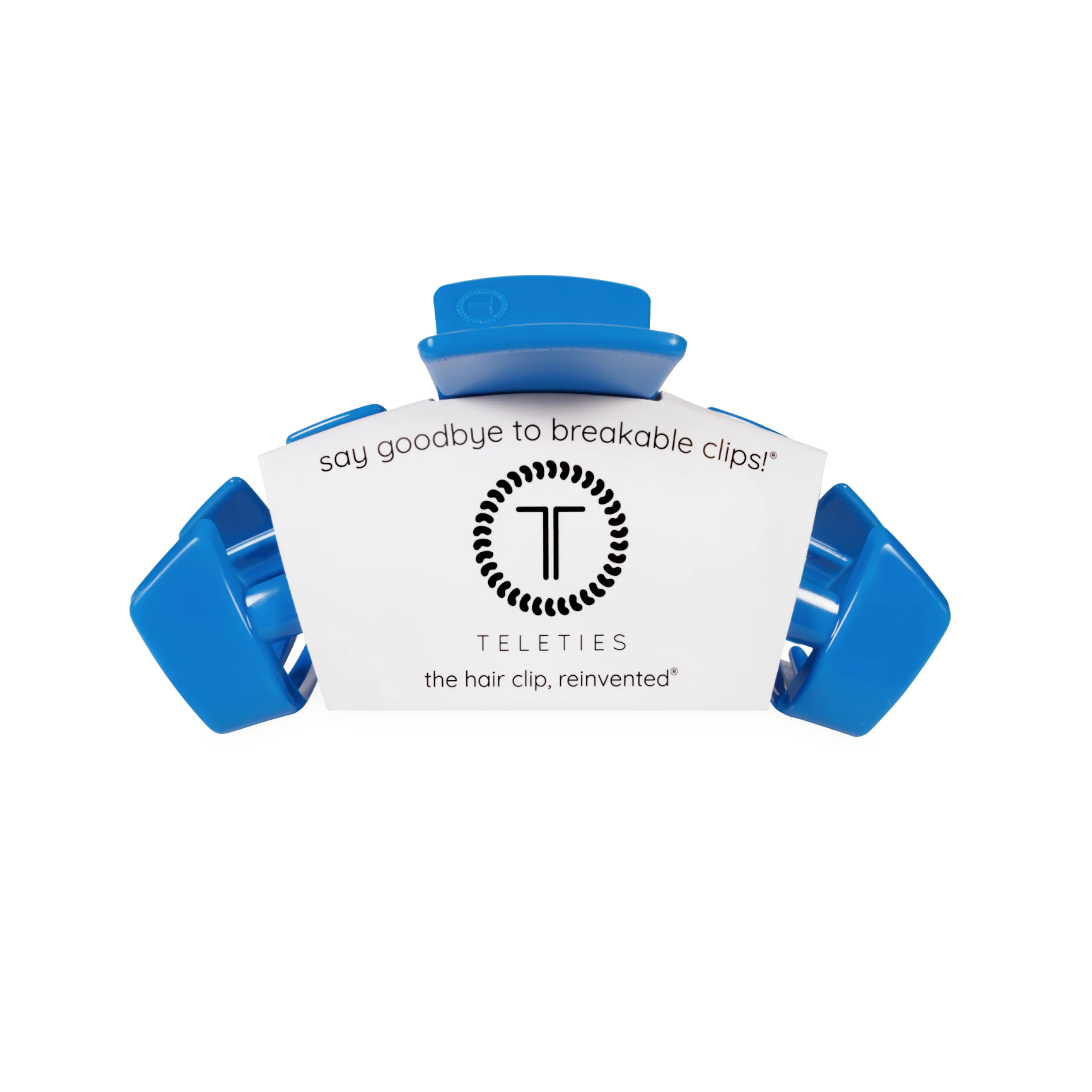 Medium Classic Cup Hair Clip in USA Blue - Image 2