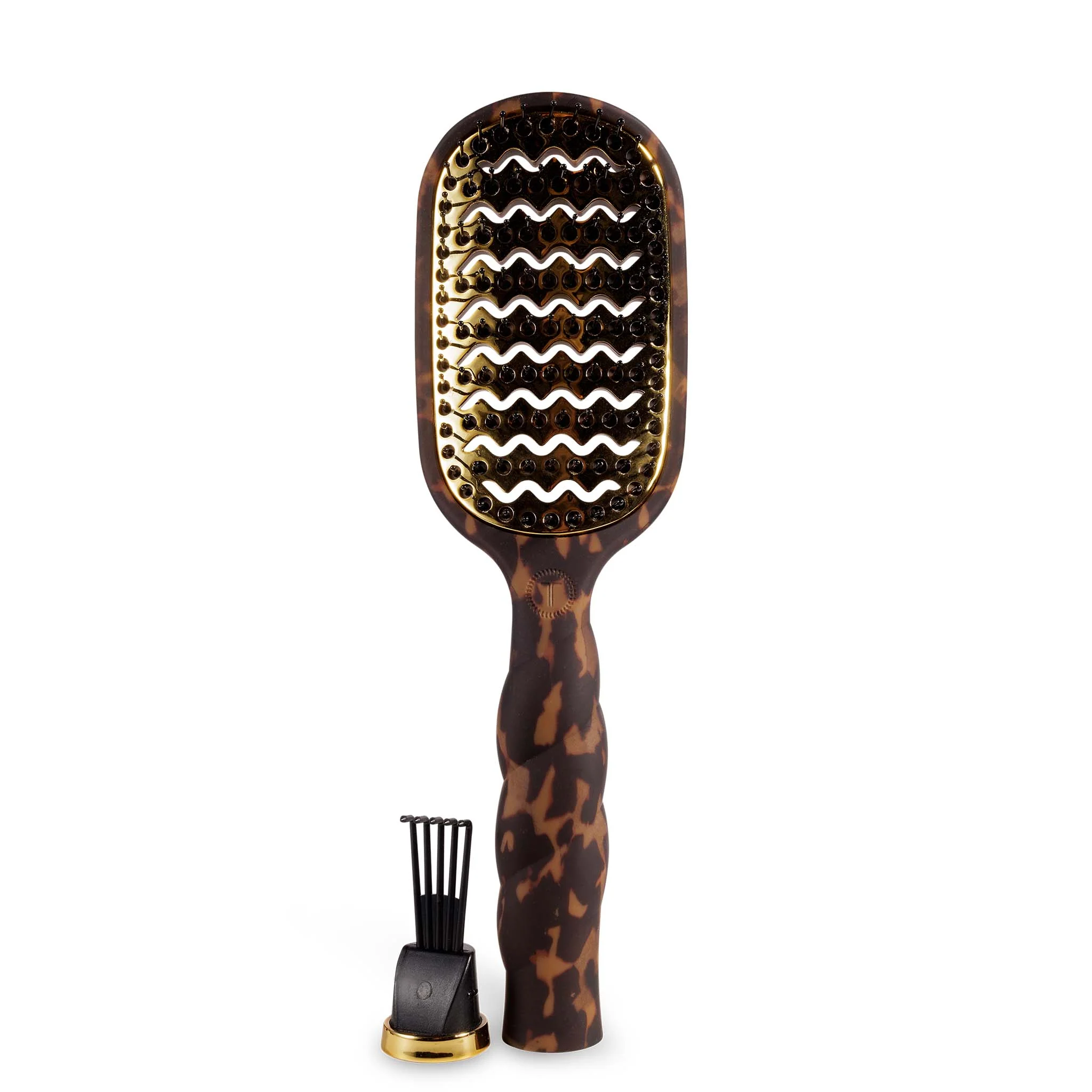 Tortoise Vented Paddle Hair Brush - Image 3